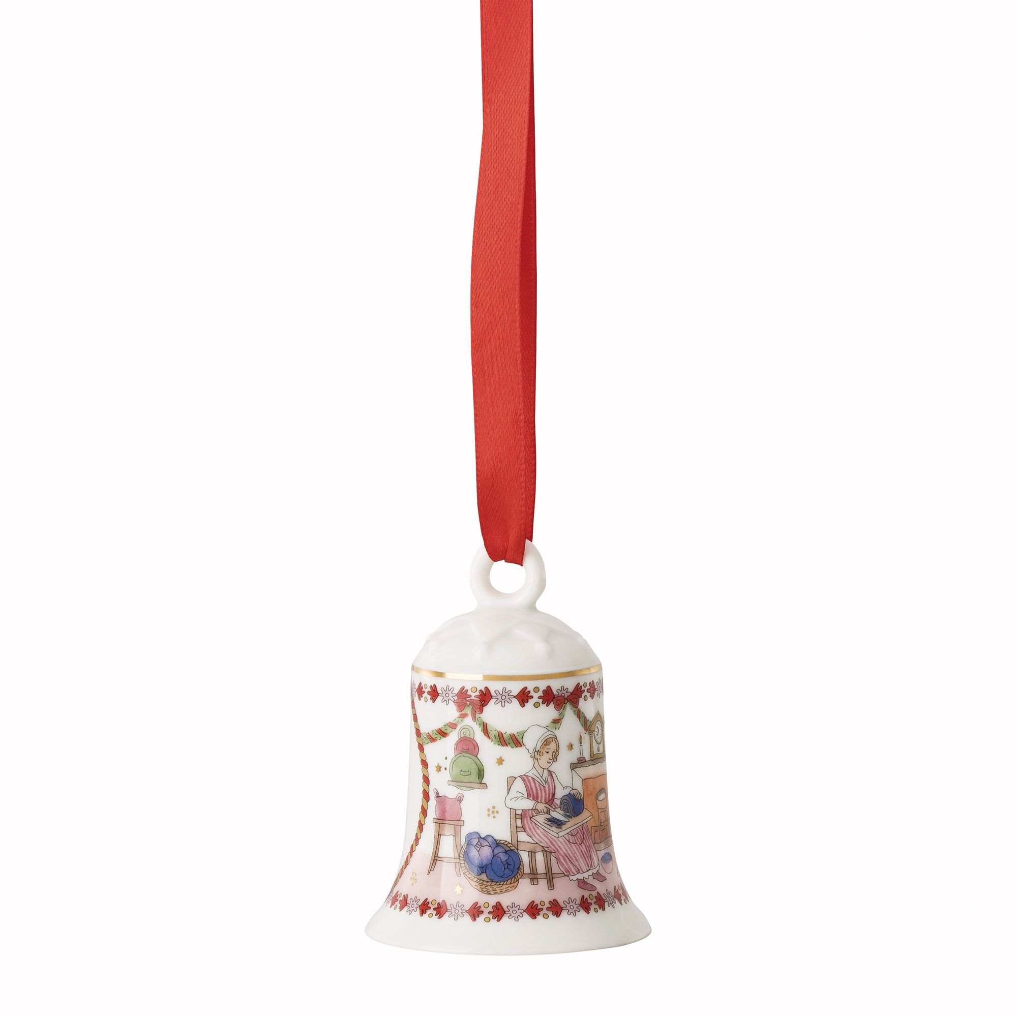 HUTSCHENREUTHER Sammelkollektion 2026 Porzellanglocke Weihnachtsschmaus Weihnachts-Edition