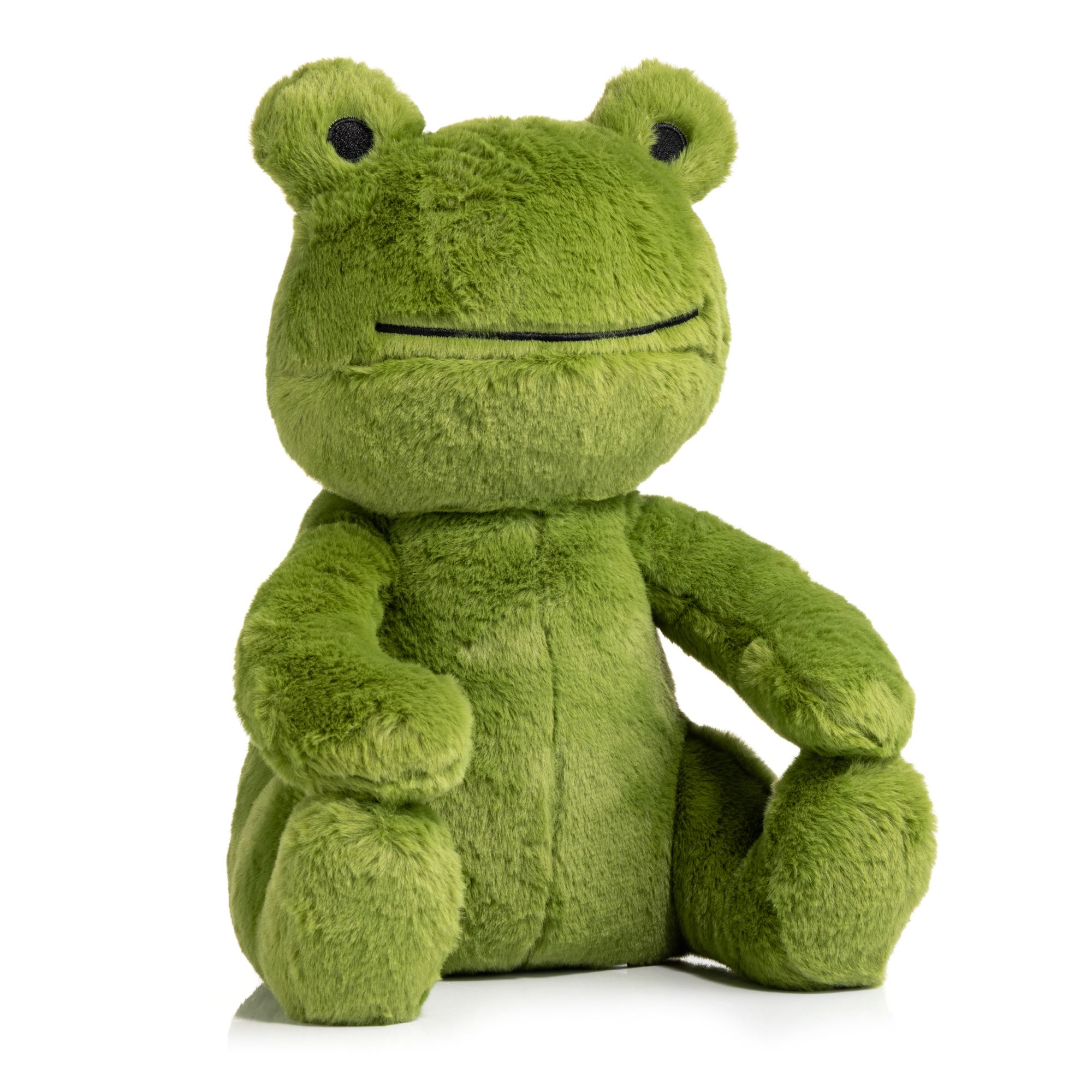 MONT CHALET Kuscheltier Frosch Fellimitat Höhe ca. 35cm