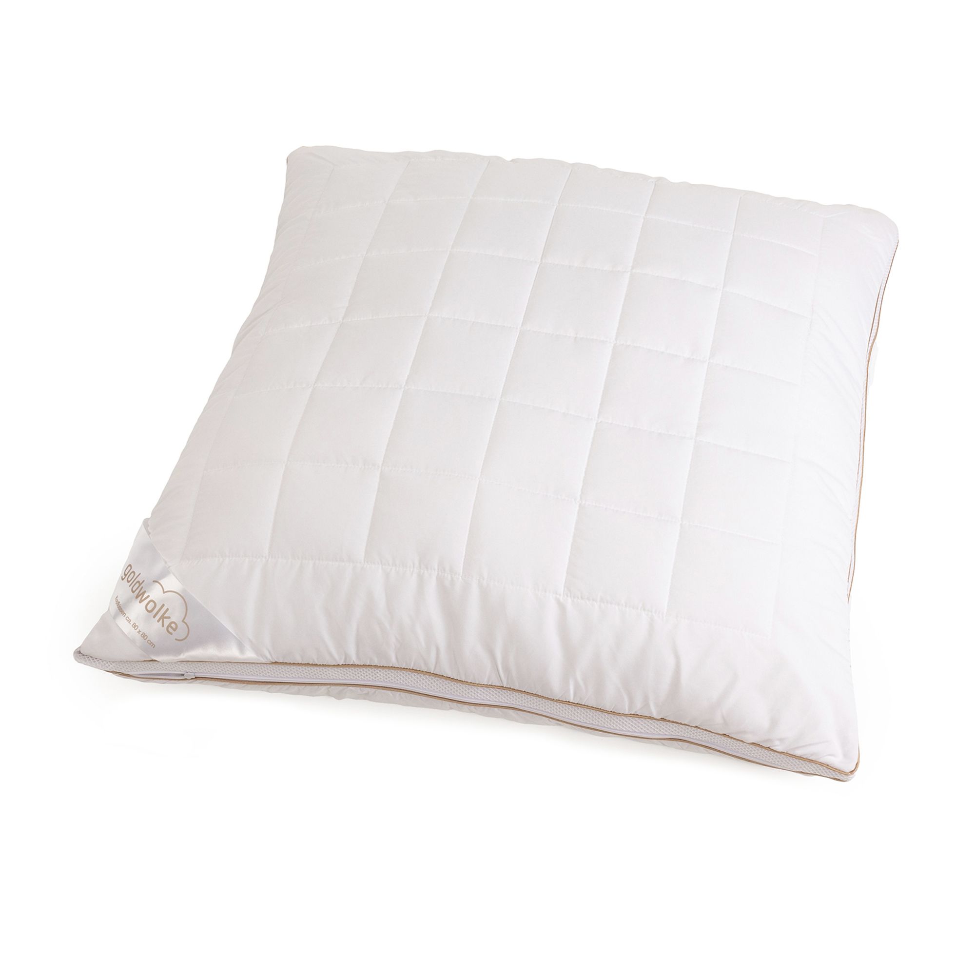 GOLDWOLKE Kopfkissen Viscosticks HeiQ Pure-Ausrüstung Größenauswahl