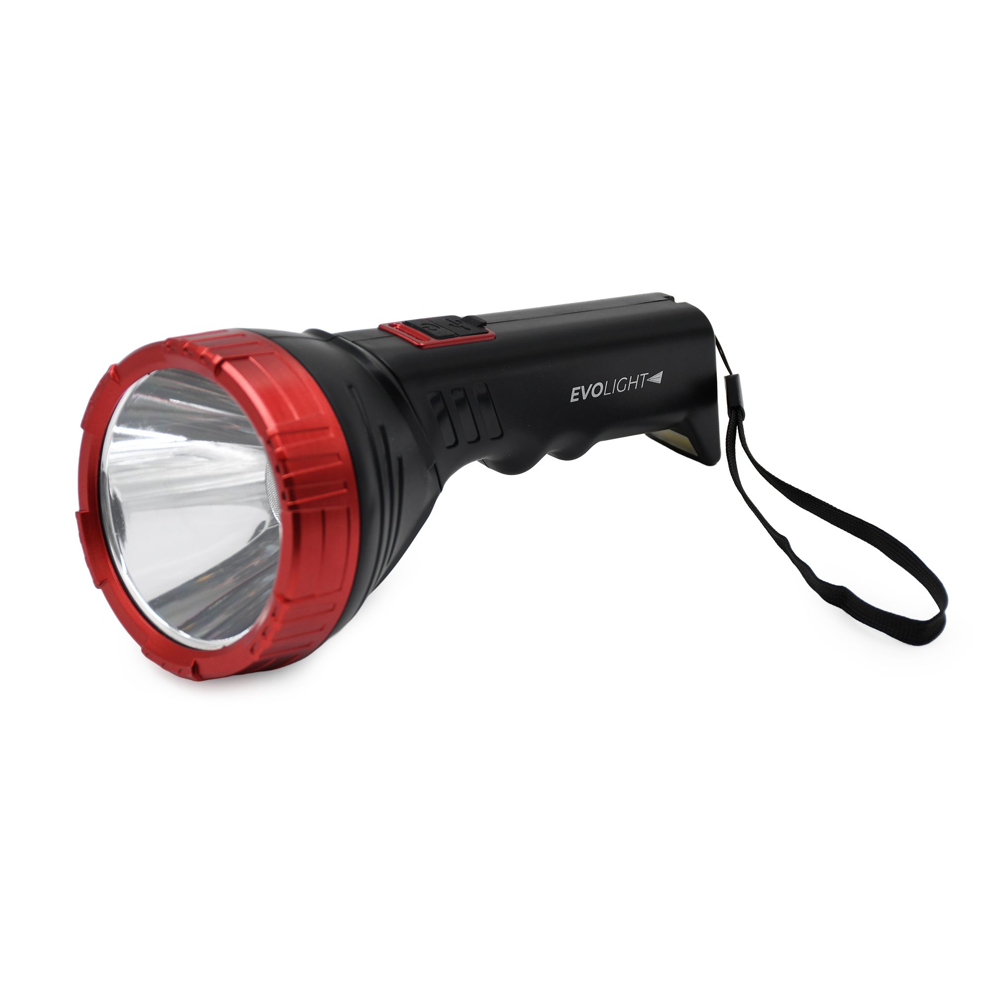 EVO Light LED-Taschenlampe & Spotlicht 4.000mAh Powerbank wiederaufladbar