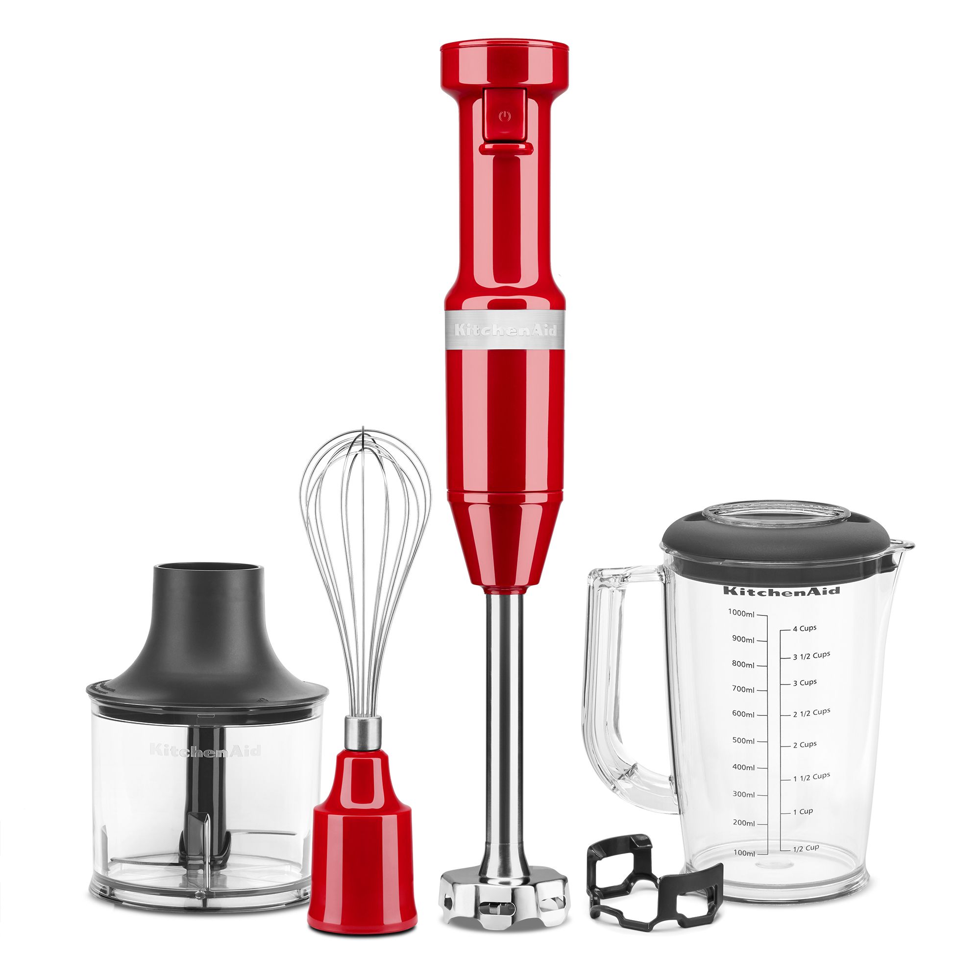 KITCHENAID® 5KHBV83E Stabmixer inkl. 1 Messbecher 1 Schneebesenaufsatz 1 Zerkleinerer