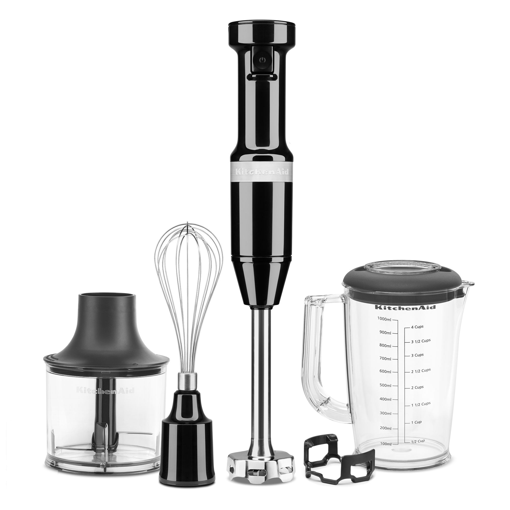 KITCHENAID® 5KHBV83E Stabmixer inkl. 1 Messbecher 1 Schneebesenaufsatz 1 Zerkleinerer