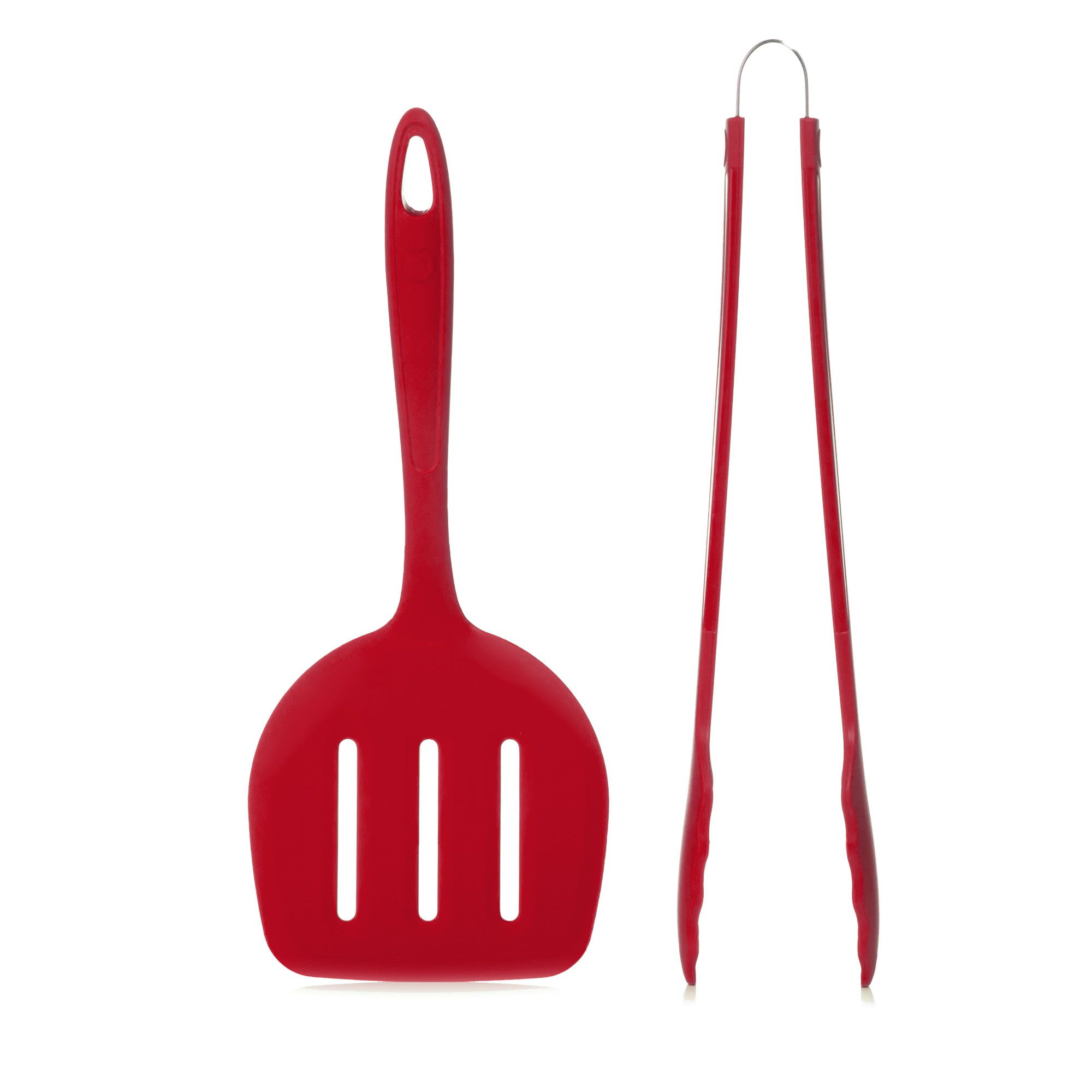 KOCHBLUME® Grill-Set Gourmetzange & XL-Wender aus Silikon, 2tlg.