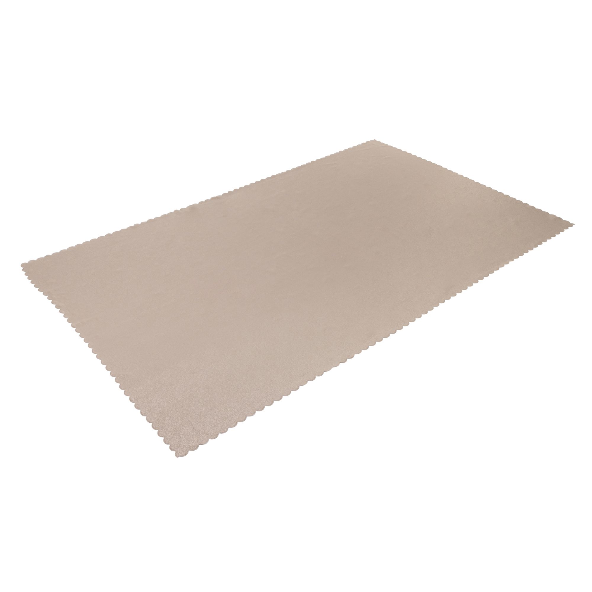 TAVELINO Jacquard-Tischdecke uni Wellenkante Farb- & Größenauswahl