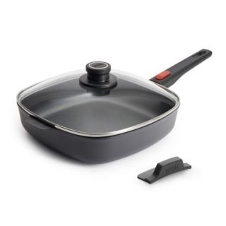 WOLL® D-Lite Viereckpfanne 26x 26 cm inkl. Deckel & Silikongriff PFAS-frei