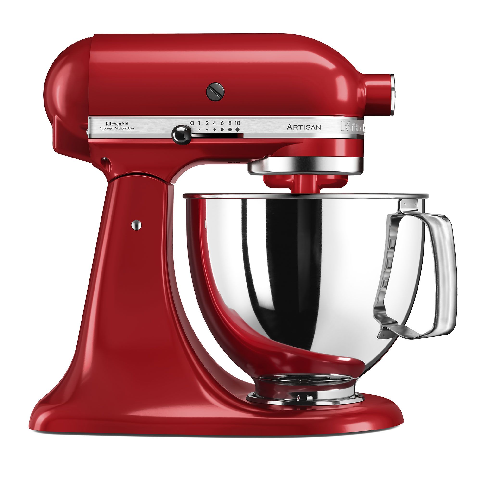 KITCHENAID® 5KSM125 Artisan Küchenmaschine 10 Geschwindigkeiten 4,8L Volumen