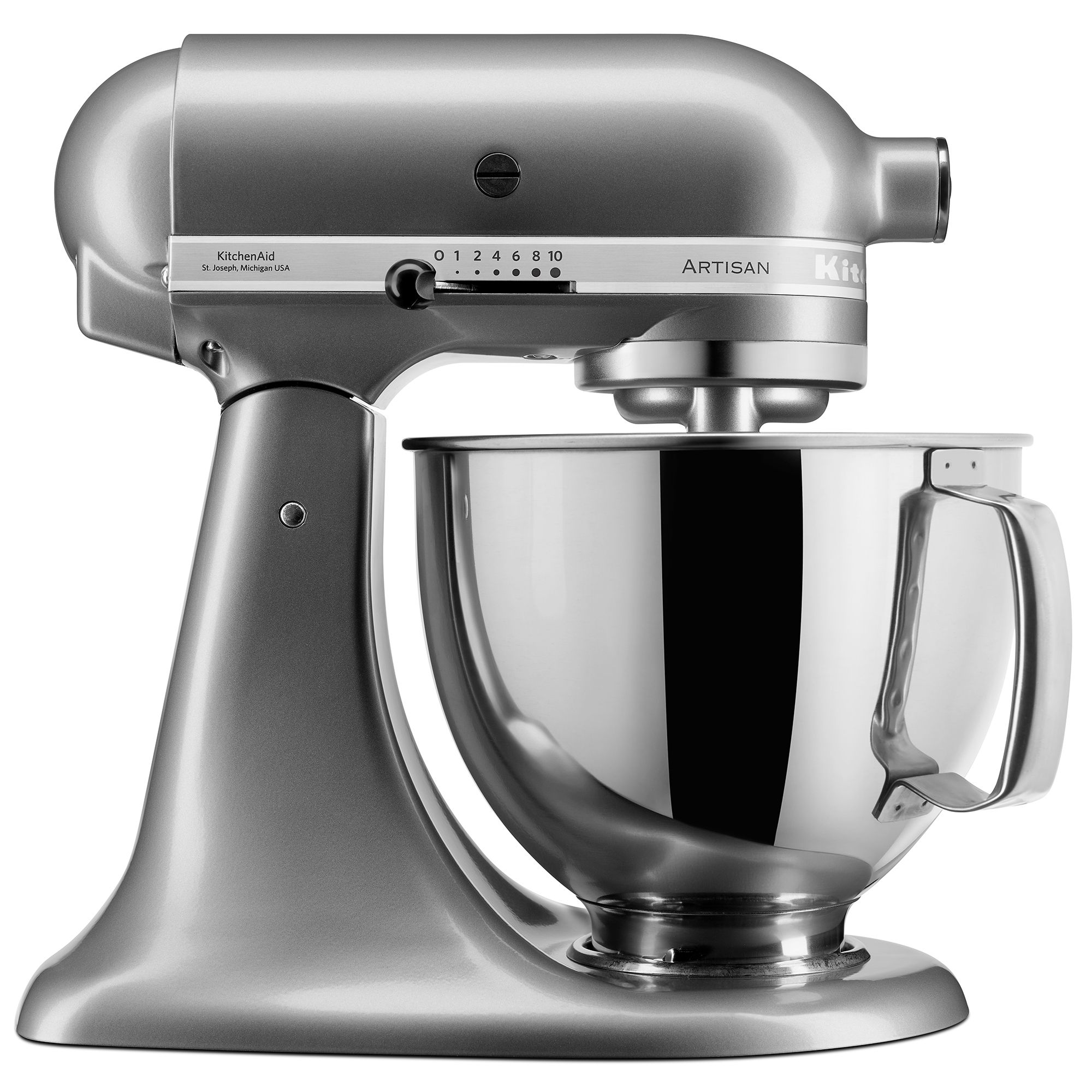 KITCHENAID® 5KSM125 Artisan Küchenmaschine 10 Geschwindigkeiten 4,8L Volumen