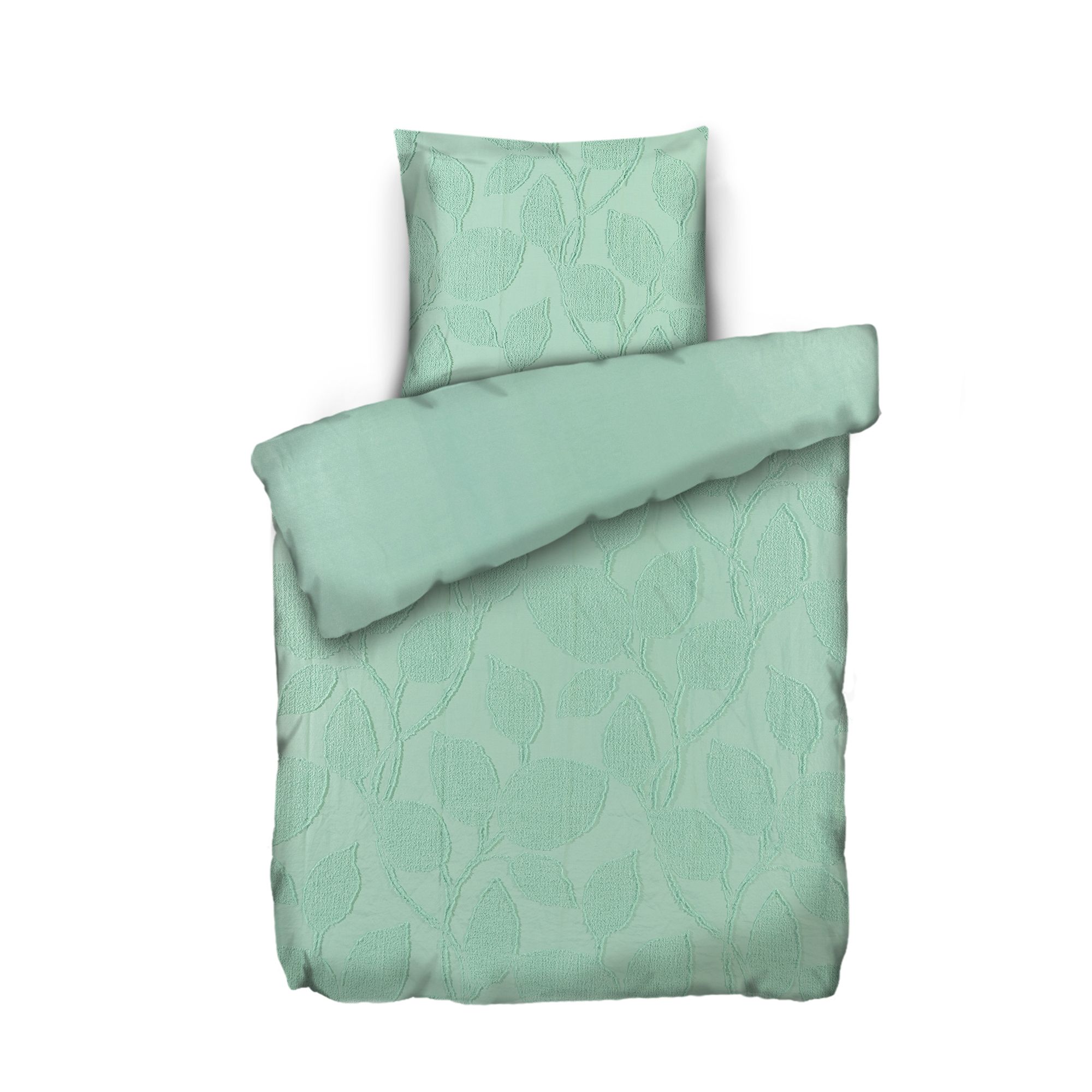 SOFT WAVE Wendebettwäsche Strukturmuster Mikrofaser Seersucker Einzelbett, 2tlg.