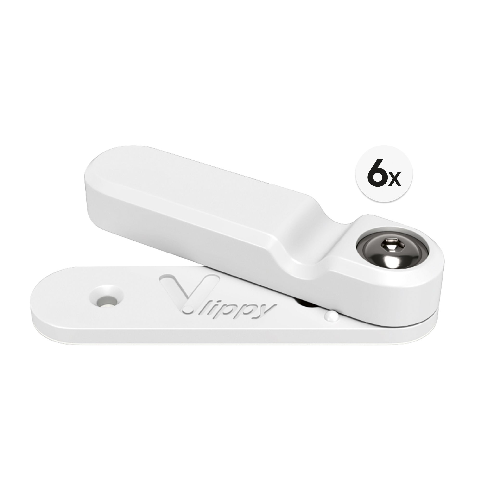 VLIPPY Tür- & Fensterstopper ohne Bohren 6 Stück