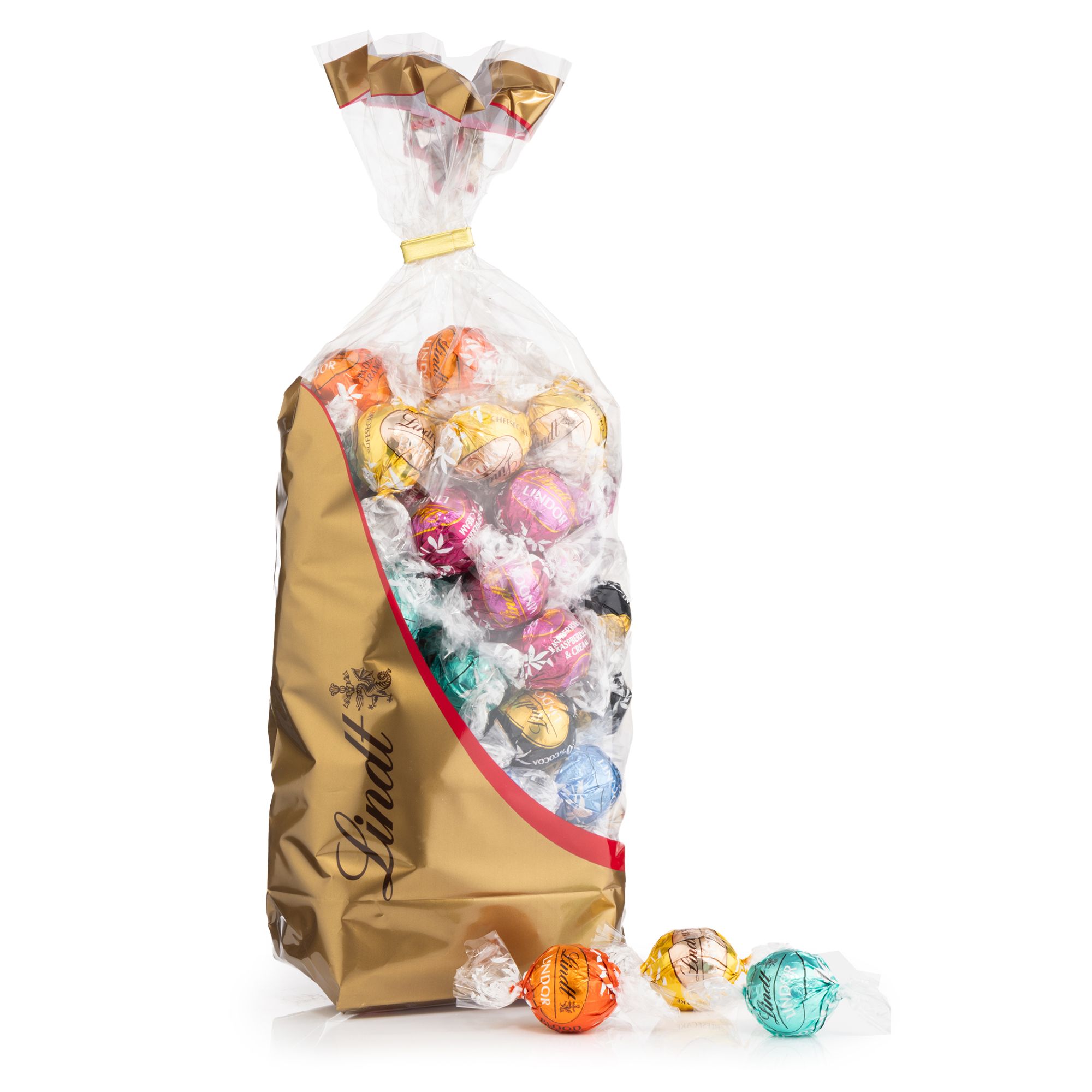 LINDT Lindor Mischbeutel 9 versch. Sorten, 81 Stück, Inhalt 1.007g exklusiv bei QVC
