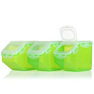 B-Ware LocknLock Frischhaltedosen Klappöffnung 2,5l 3 Dosen