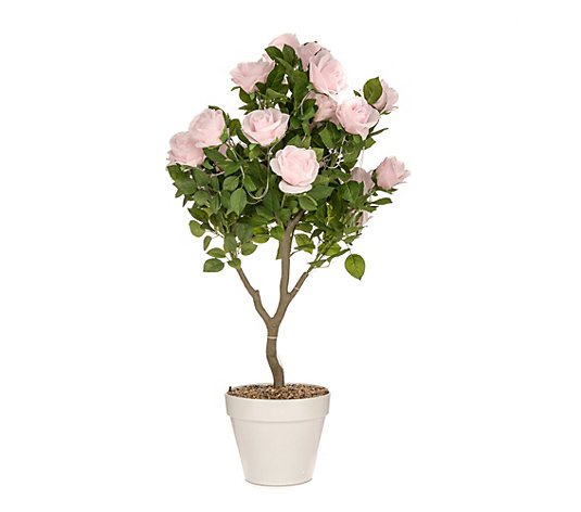 B-Ware LUMIDA Flora künstliche Blumen Keramik-Designtopf Höhe ca. 100cm