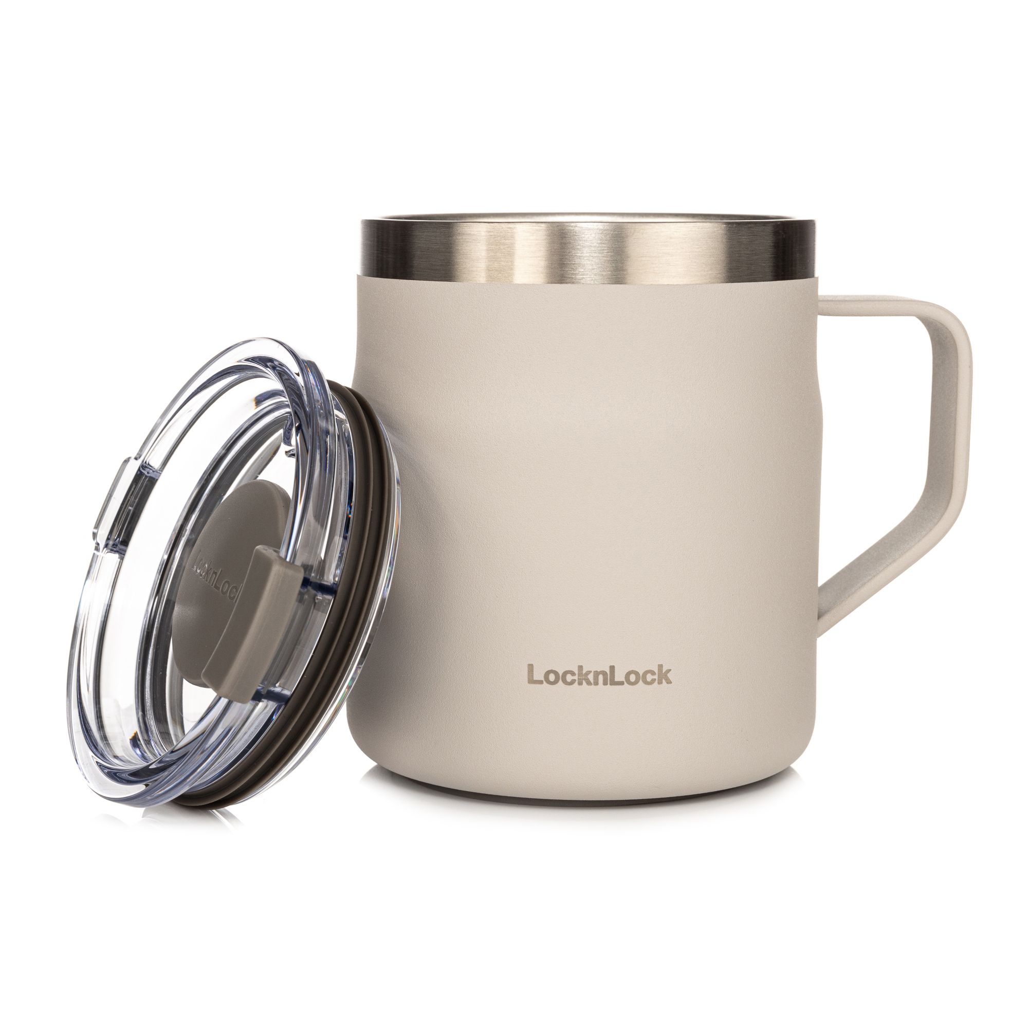BWare LocknLock Thermobecher aus Edelstahl 2x 355ml QVC.de