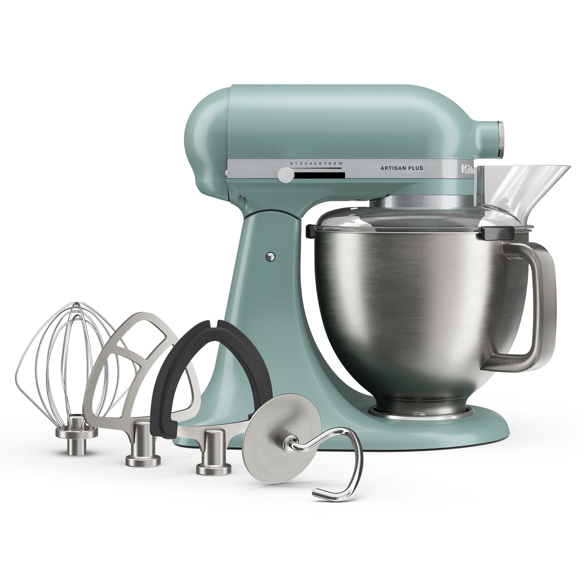 KITCHENAID® 5KSM50PKV Artisan Plus Küchenmaschine 4,7L Vol., Soft Start integr. LED-Licht