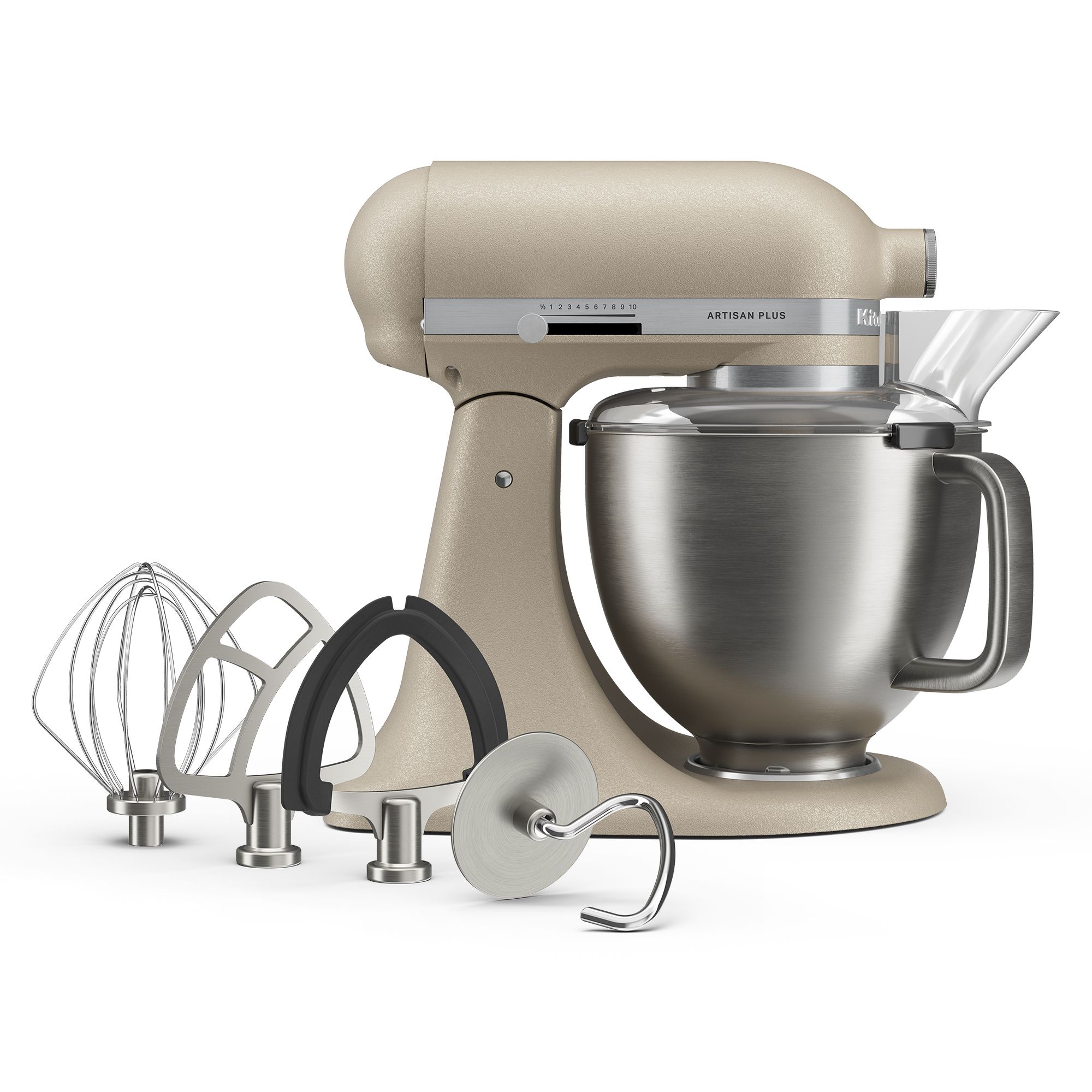 KITCHENAID® 5KSM50PKV Artisan Plus Küchenmaschine 4,7L Vol., Soft Start integr. LED-Licht