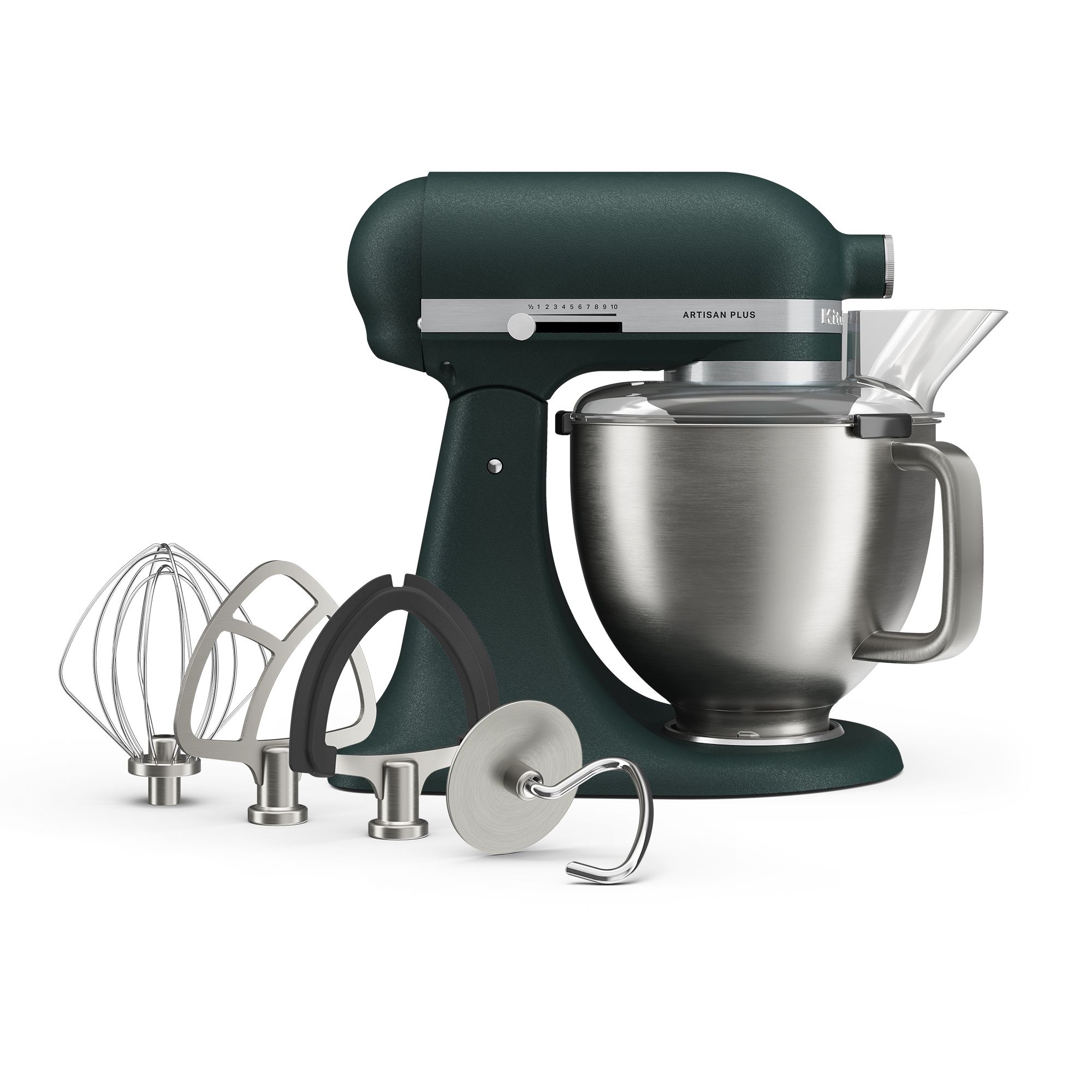 KITCHENAID® 5KSM50PKV Artisan Plus Küchenmaschine 4,7L Vol., Soft Start integr. LED-Licht