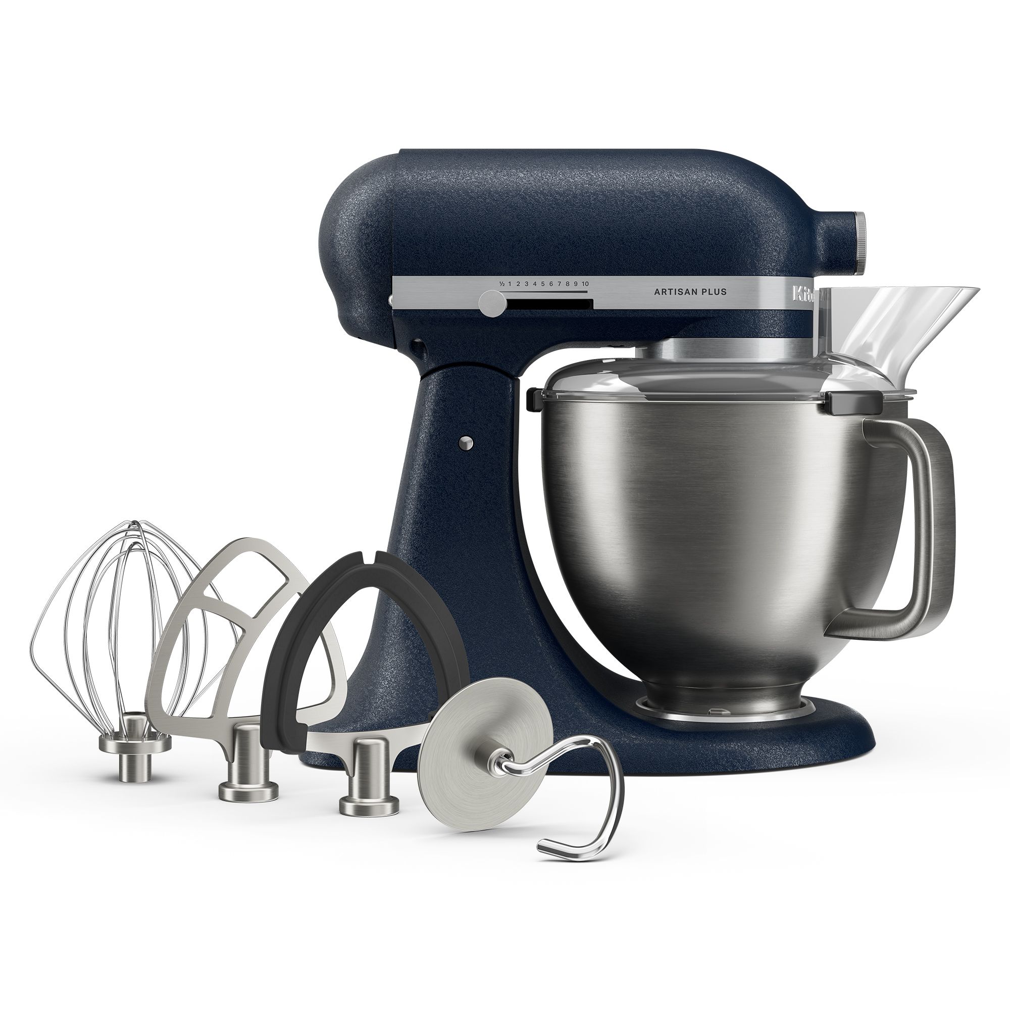 KITCHENAID® 5KSM50PKV Artisan Plus Küchenmaschine 4,7L Vol., Soft Start integr. LED-Licht