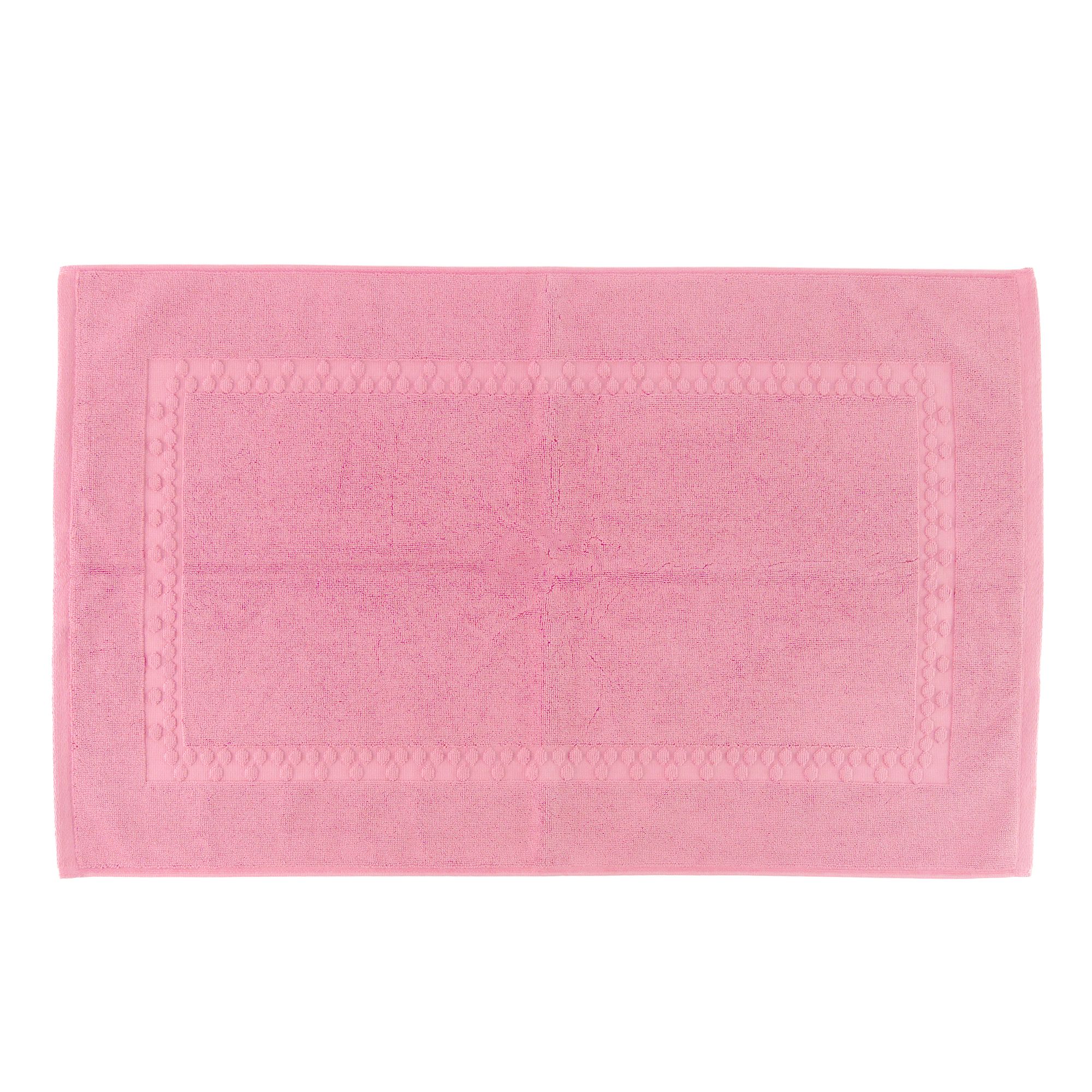 NACHTIGALL Badematte uni Jacquard Baumwolle HeiQ™ Pure