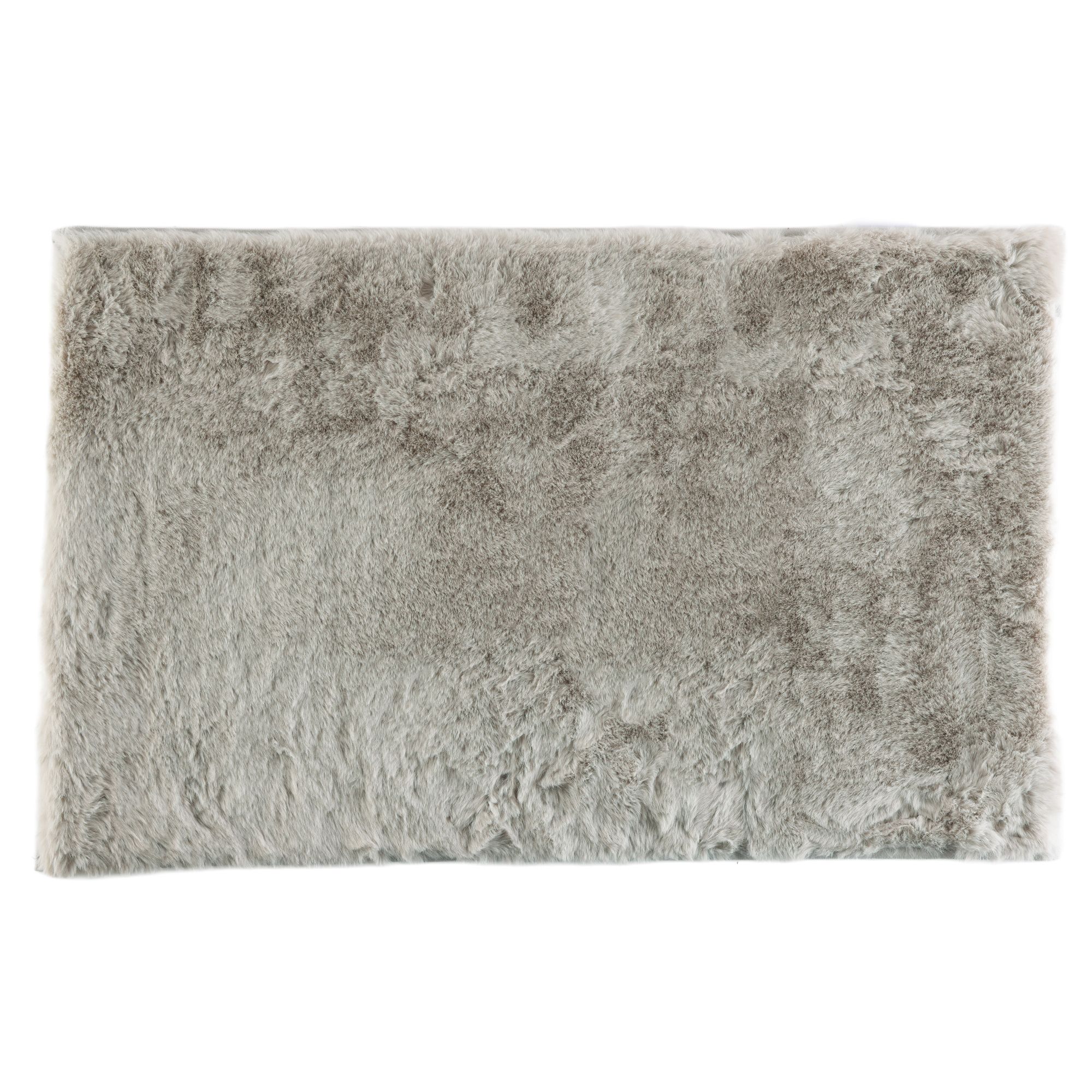 MONT CHALET uni Badeteppich Lammfell-Optik waschbar Florhöhe 2,2cm