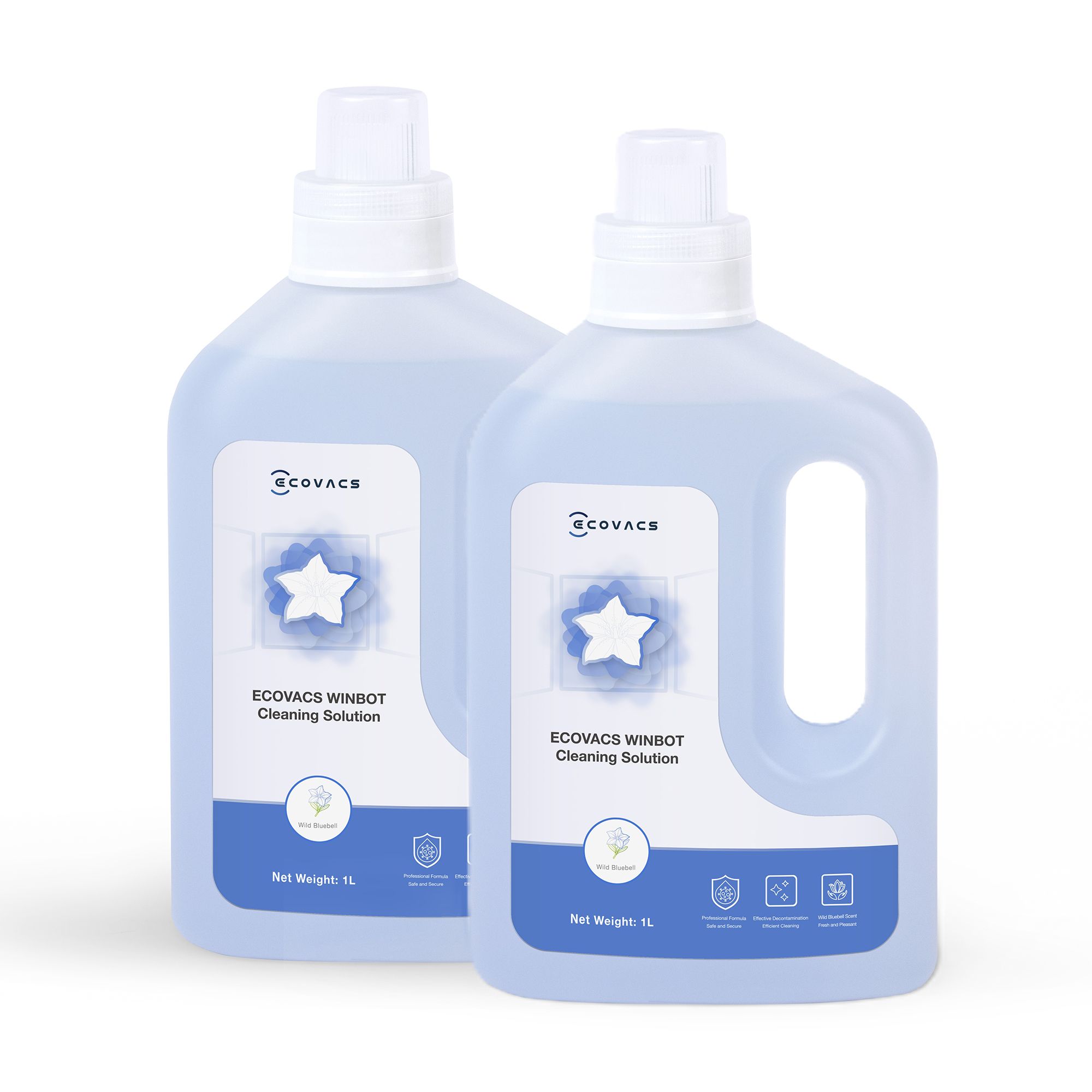 ECOVACS Reinigungs- flüssigkeit für WINBOT 2x1L