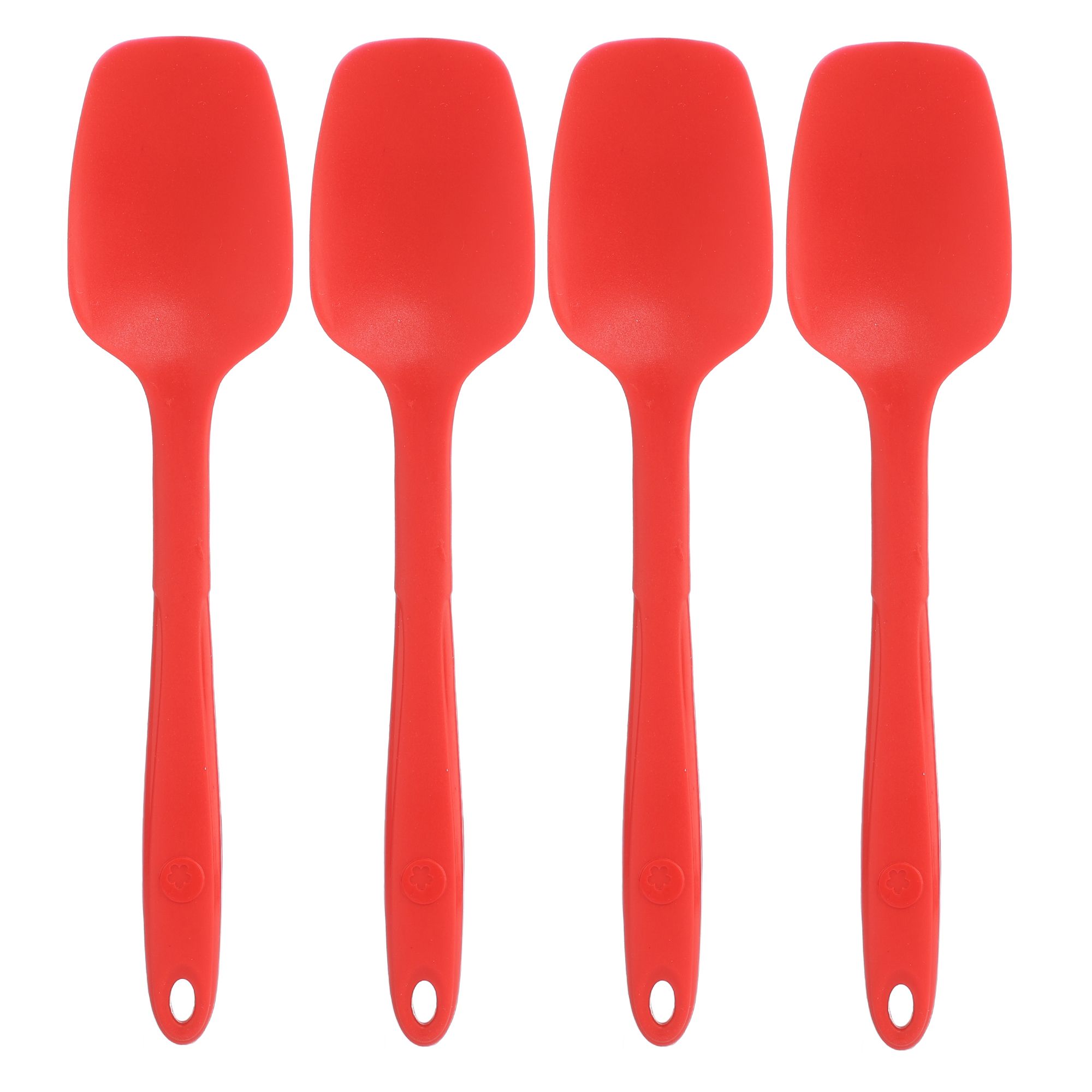 KOCHBLUME® Junior Flexlöffel aus Silikon multifunktional 4 Stück