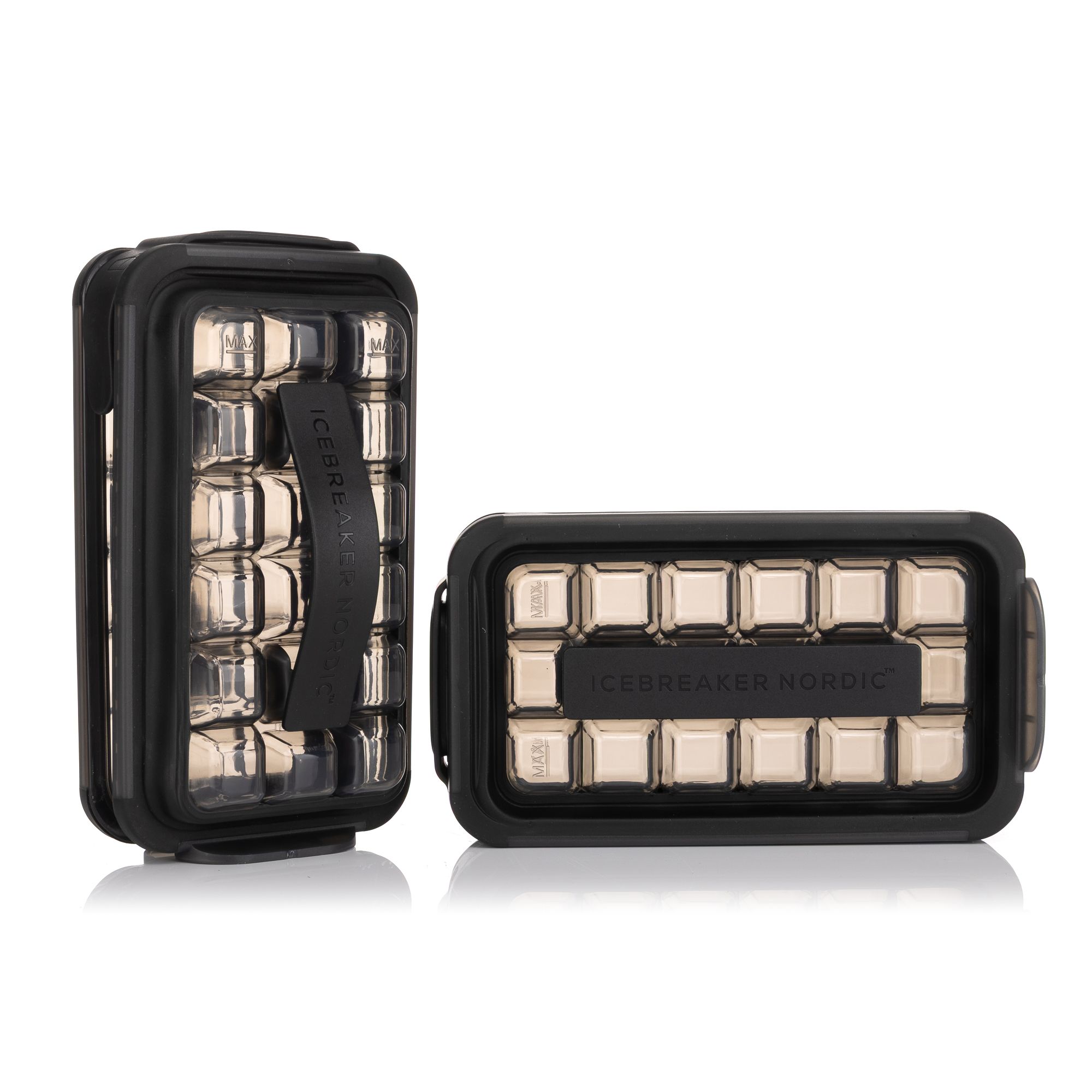 ICEBREAKER NORDIC POP 2.0 2 Eiswürfelformen je 250ml Volumen für je 18 Eiswürfel