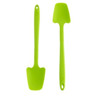 KOCHBLUME® 2 Restelöffel M aus Silikon mit Edelstahlkern spülmaschinenfest