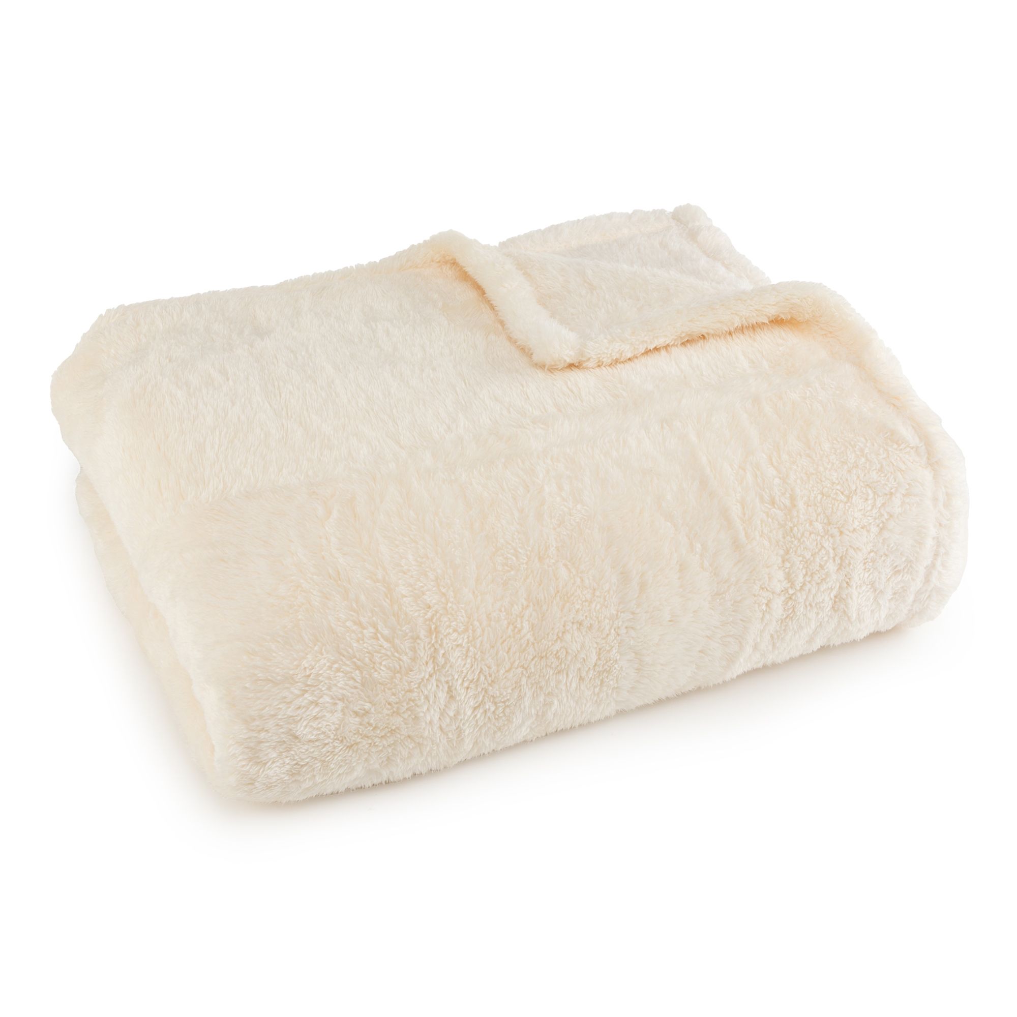 BADIZIO Classic Heimdecke uni extra flauschig Mikrofaser Plüsch ca. 150x200cm