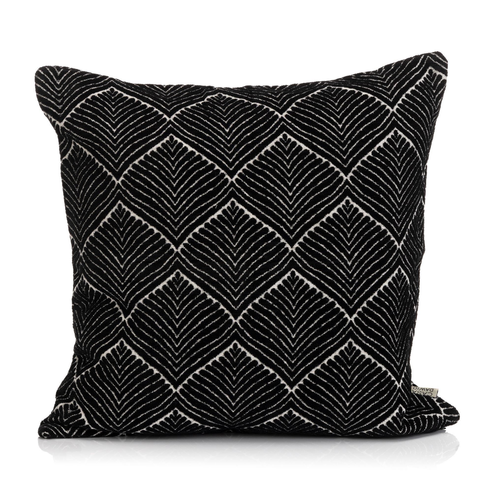 CASA DAWID by Dawid Tomaszewski 1 Dekokissenhülle grafisches Muster waschbar, ca. 50x50cm