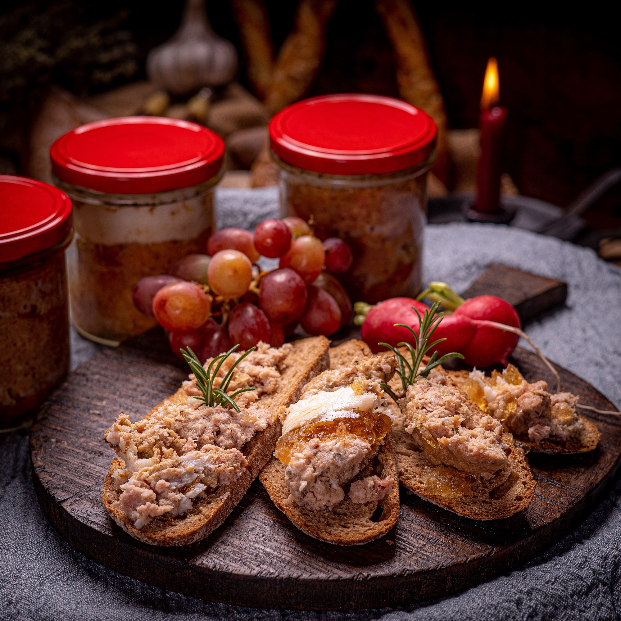 TATRABABKA Hauswurst Moldova aus Schweinefleisch 3 Gläser à 280g Inhalt 840g