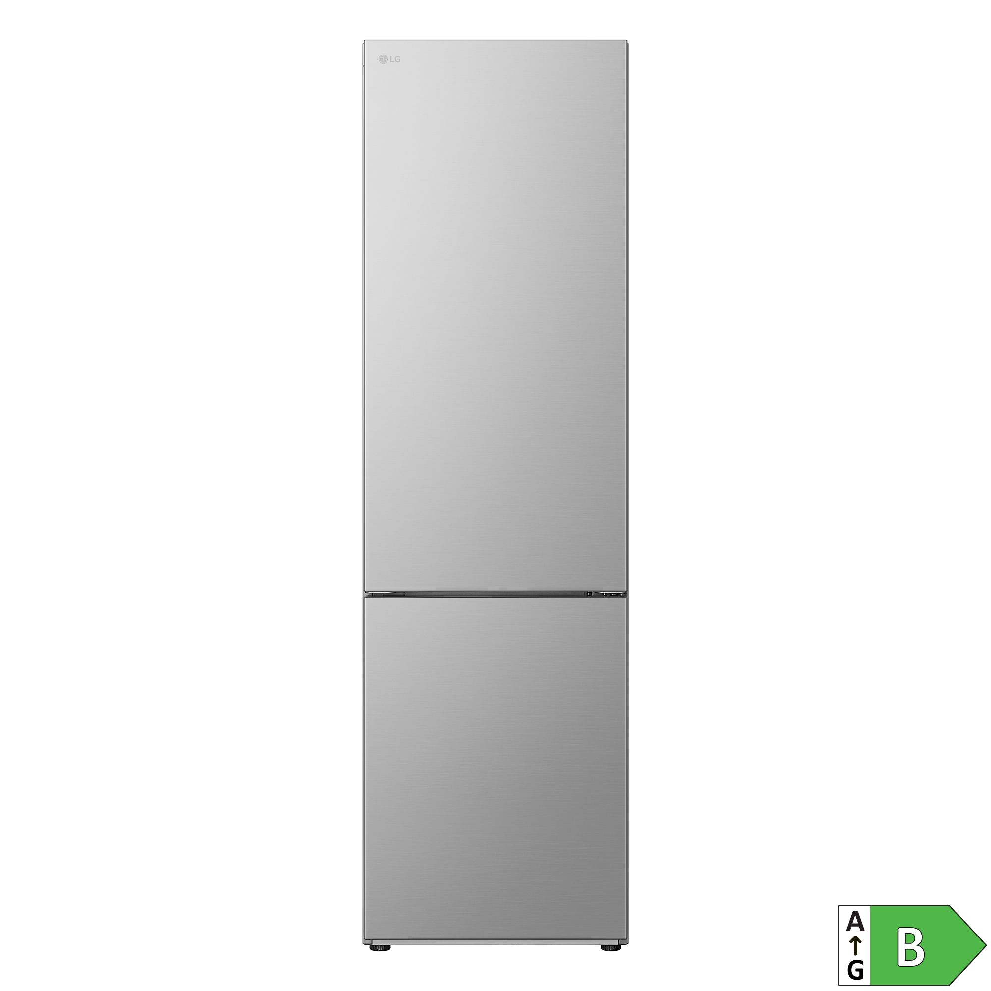 LG Kühl-/Gefrierkombi 387l, EEK B Total no frost Prime Silver, Energieeffizienzklasse B