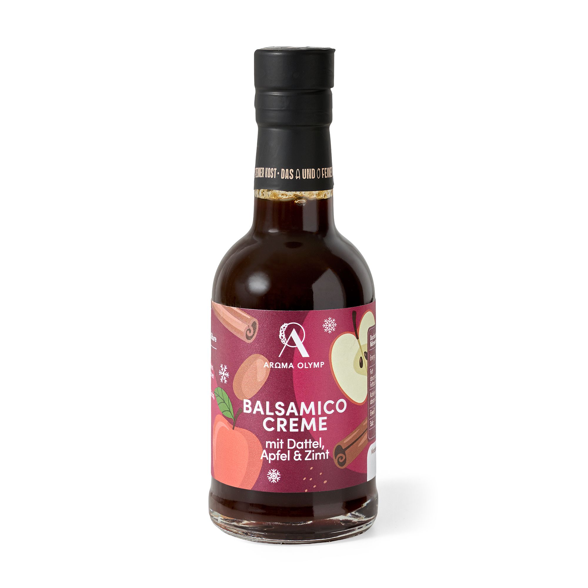 AROMA OLYMP Balsamico Creme mit Dattel, Apfel und Zimt Inhalt 2x 200ml