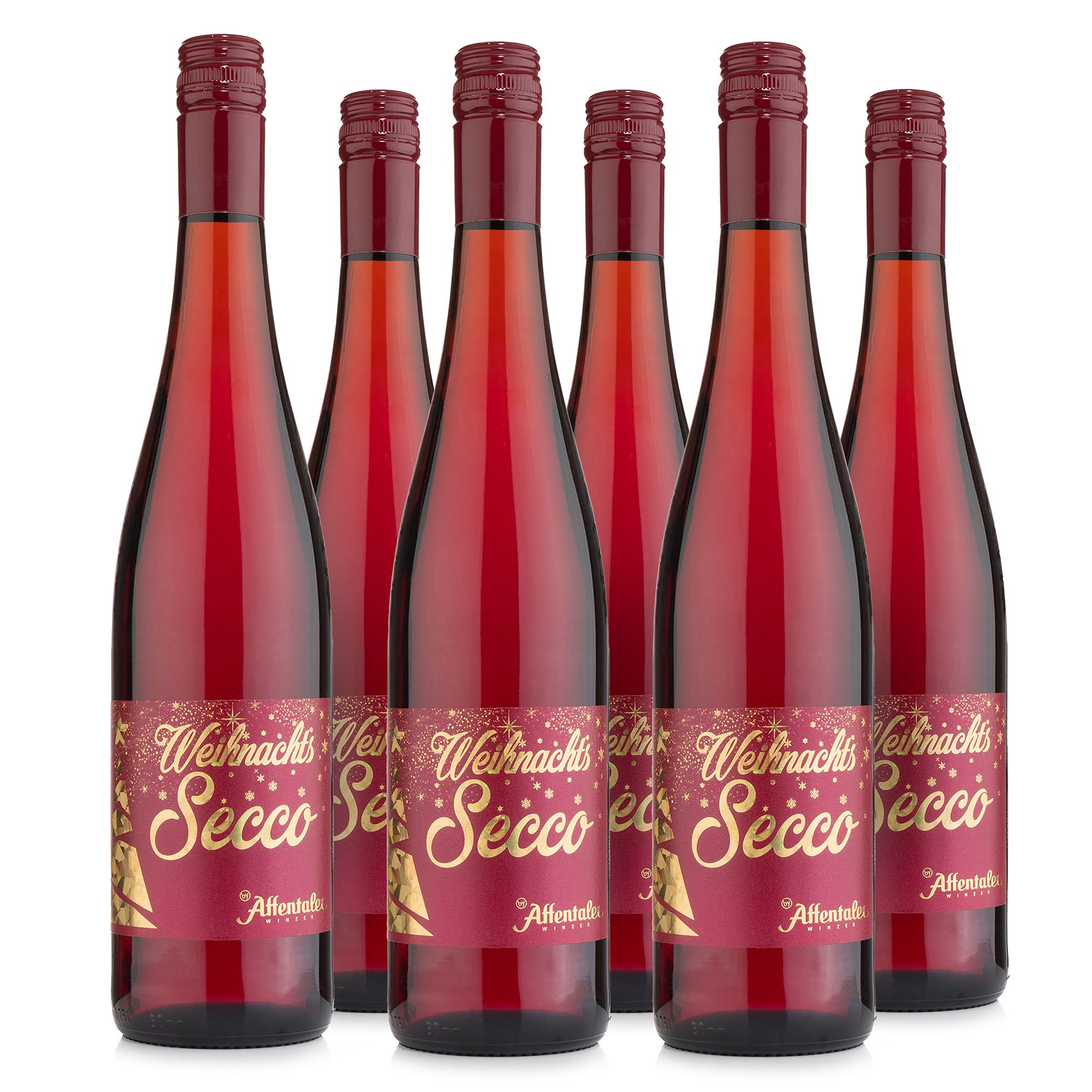 AFFENTALER WEIN Weihnachts-Secco mit winterlichen Aromen exklusiv bei QVC 6 Flaschen à 0,75l