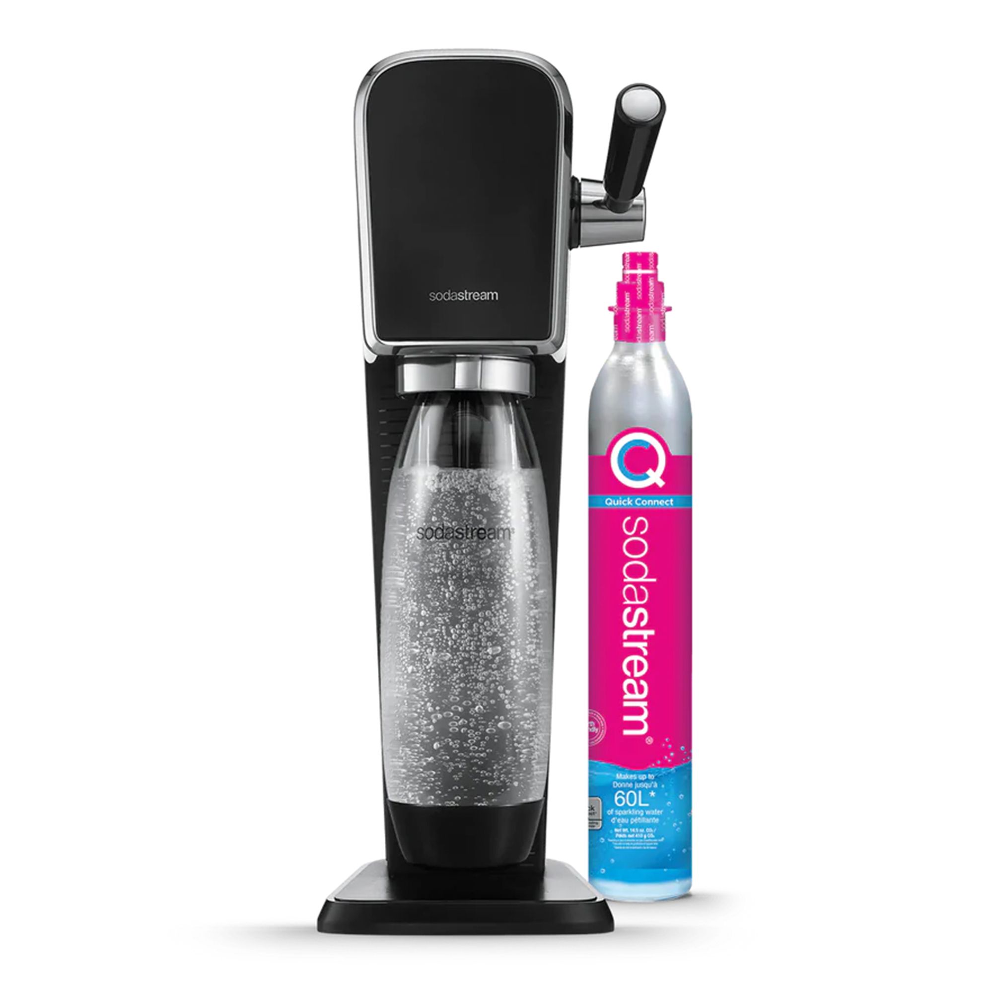 SODASTREAM ART 1 Kunststoffflasche inkl. QC-Zylinder 3tlg.