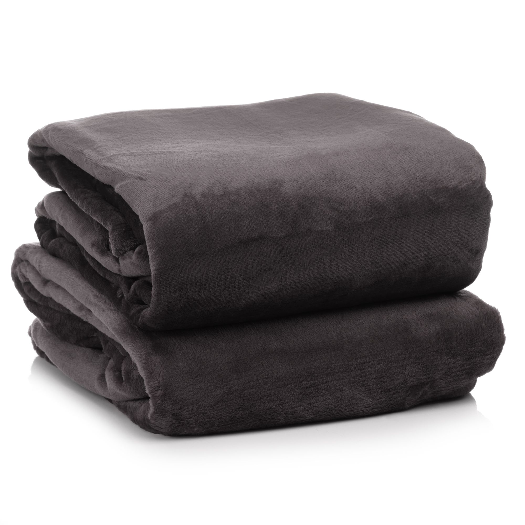 MONT CHALET 2 Heimdecken uni Mikrofaser Chinchilla waschbar, 150x200cm