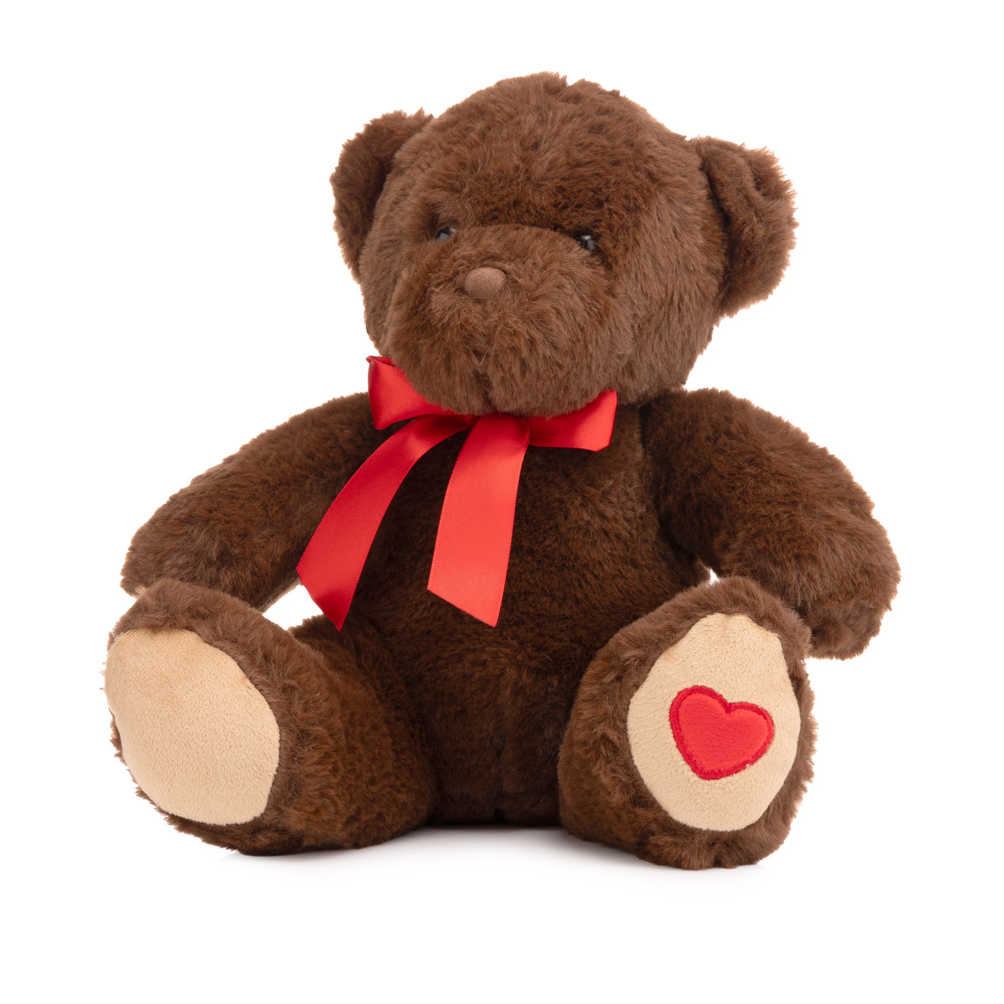 MONT CHALET Teddy Herzstickerei Mikrofaser waschbar, Höhe 25cm