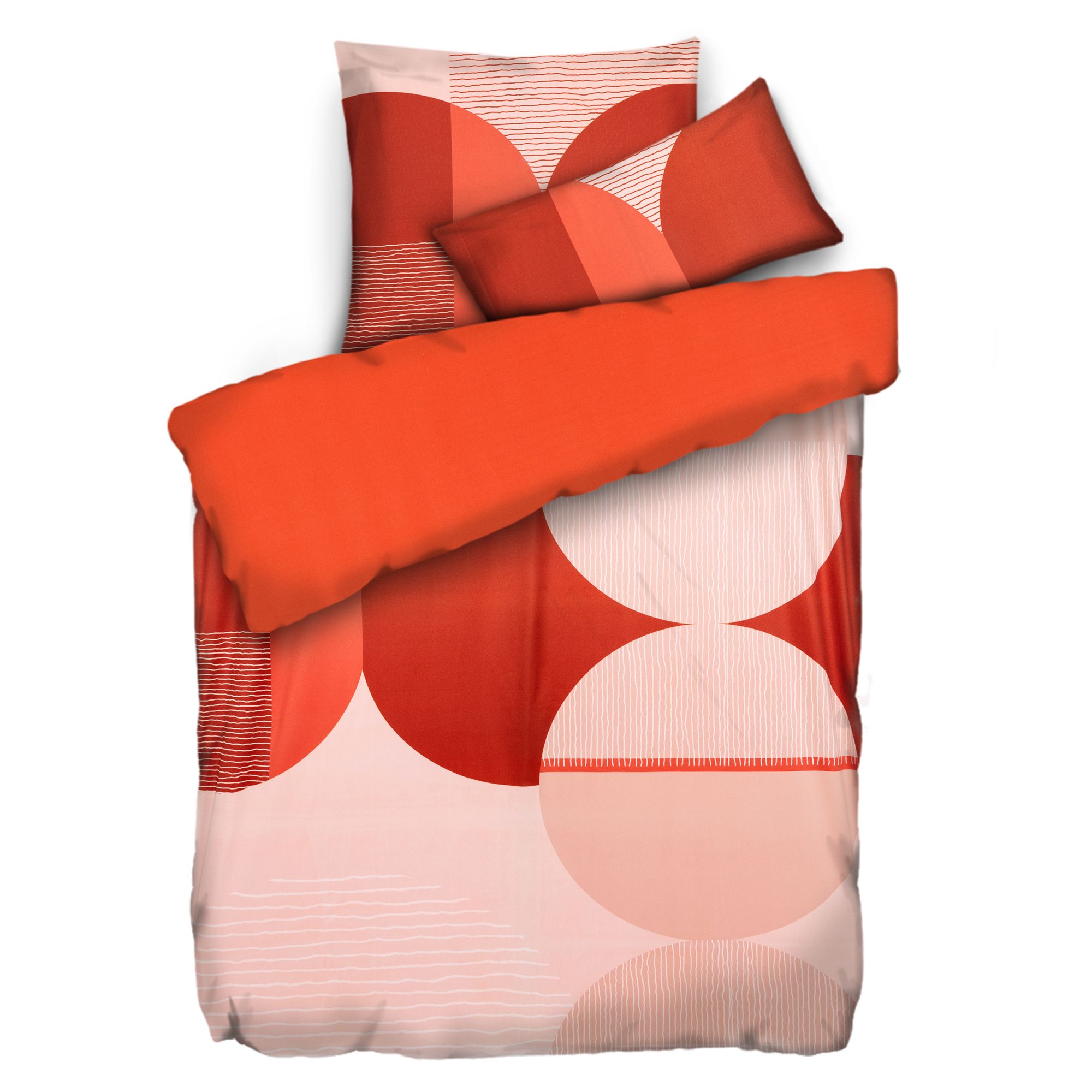 JERYMOOD Wendebettwäsche HeiQ Smart-Ausrüstung Mikrofaser Jersey Einzelbett, 3tlg.