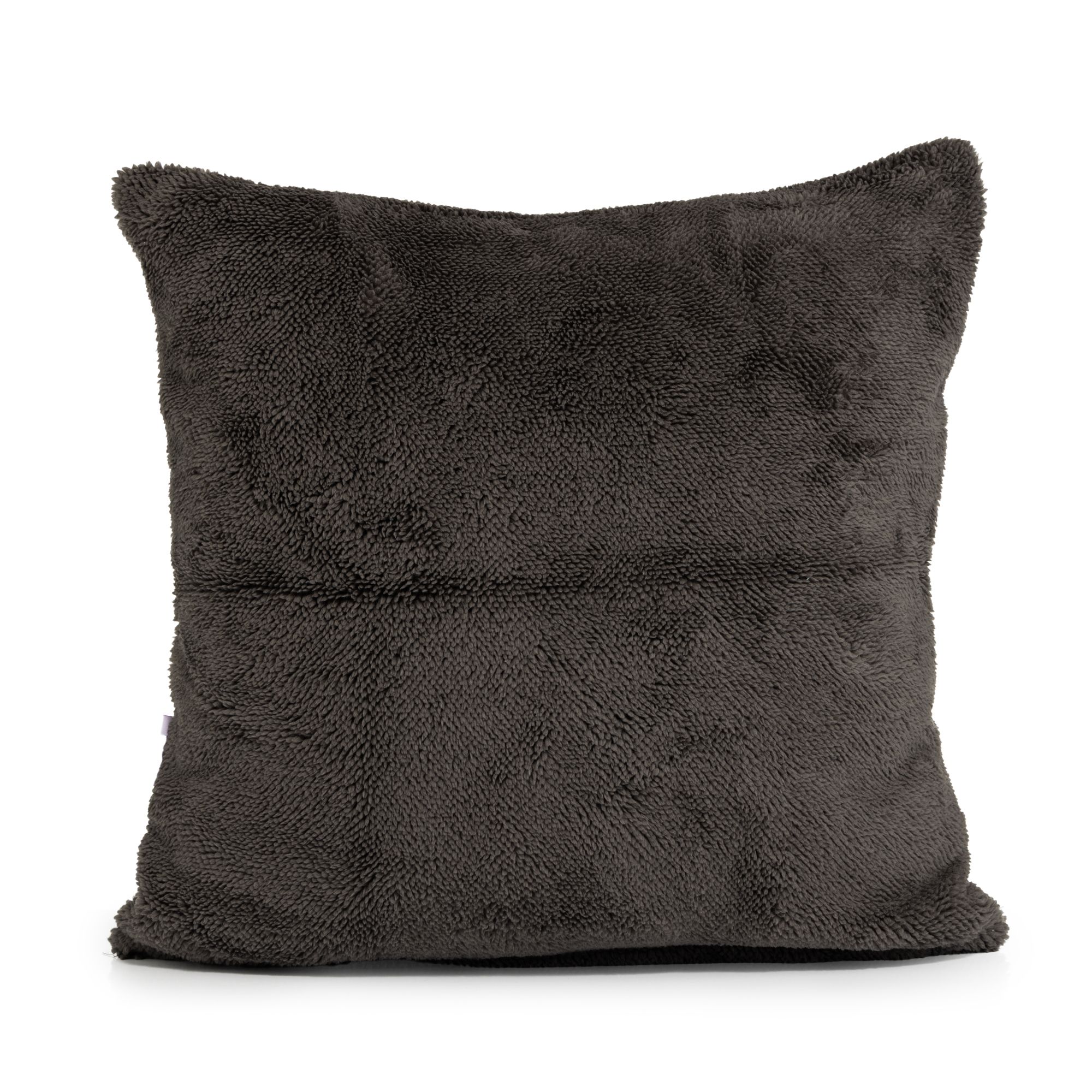 MONT CHALET 2 uni Kissenhüllen Materialmix, wendbar Mikrofaser Edelplüsch waschbar, 50x50cm