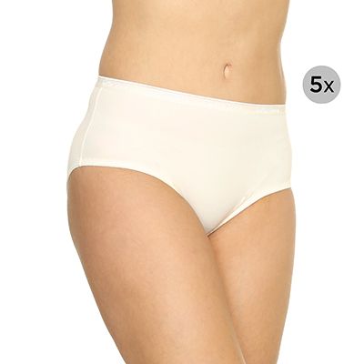 B-Ware LITTLE ROSE 5 Minislips Mikrofasermischung Jacquard im Bund