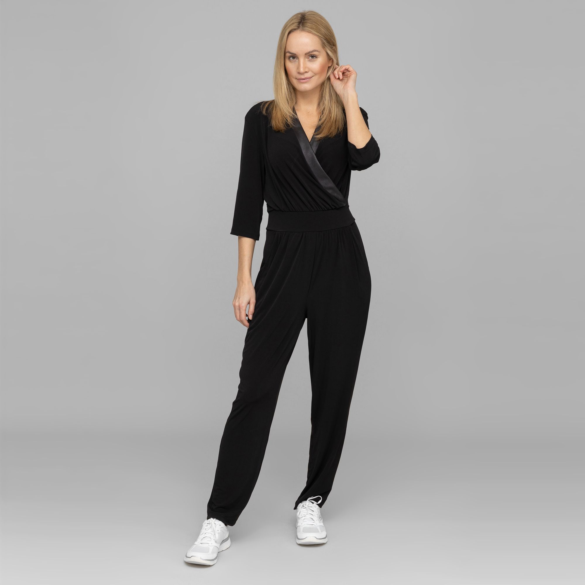 B-Ware KIM & CO. Jumpsuit, 3/4-Arm Brazil Knit Jersey Blende: Croco ...