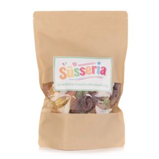 SÜSSERIA Gummibonbon säuerliche Fruchtsaftmischung Inhalt 1.000g