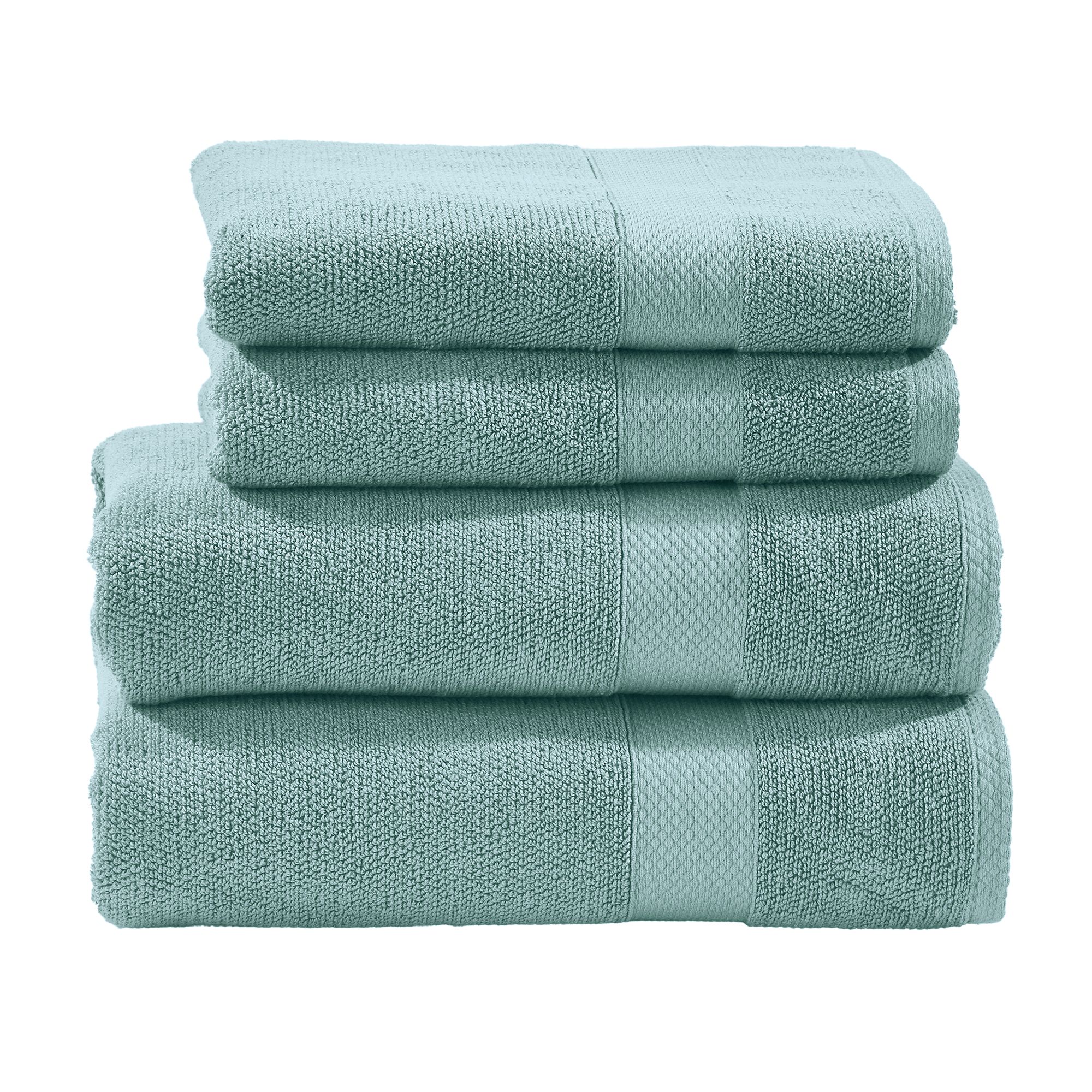 done.® Handtuch-Set DELUXE uni 100% Baumwolle 4tlg.