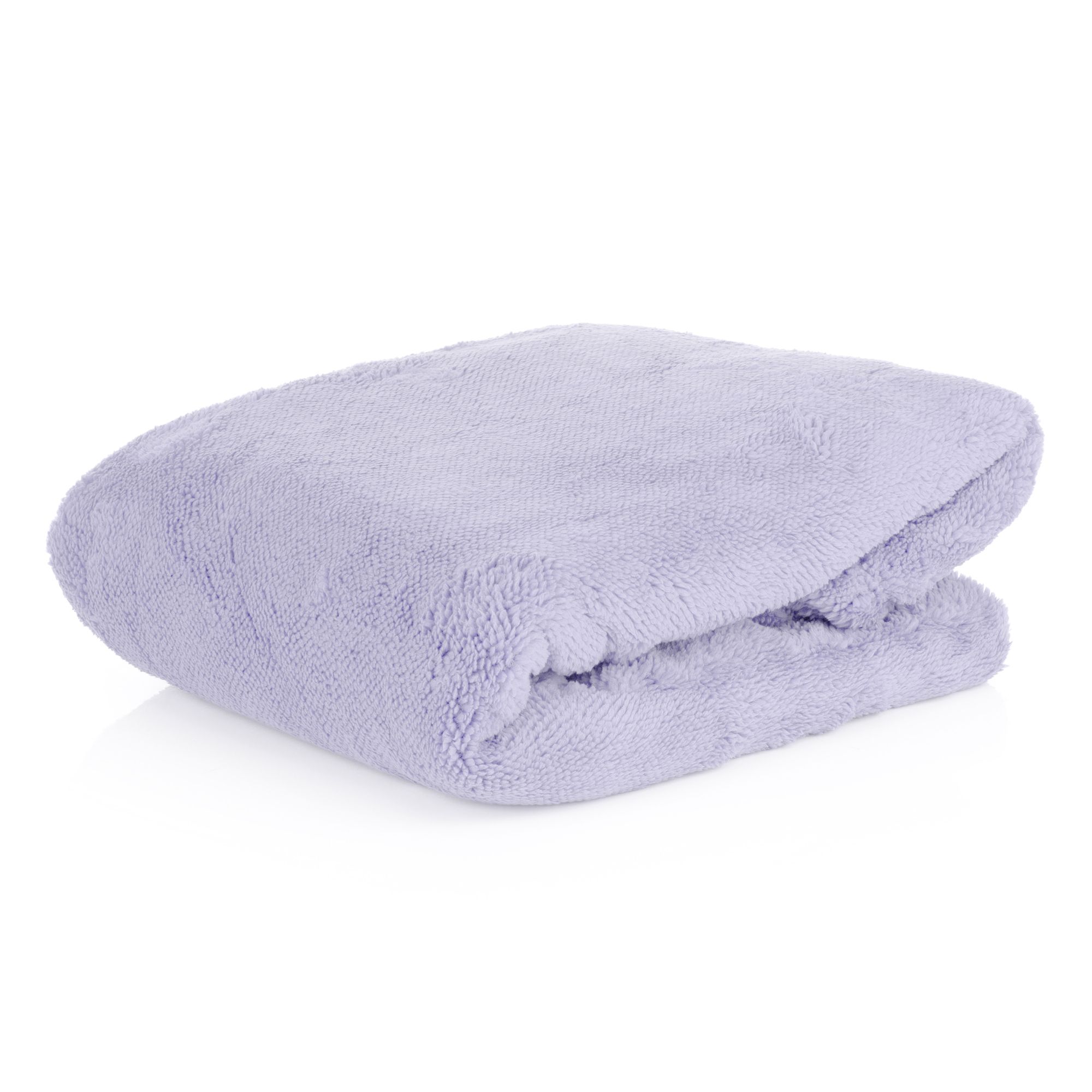 MONT CHALET Plaid uni Mikrofaser Edelplüsch waschbar, 140x180cm