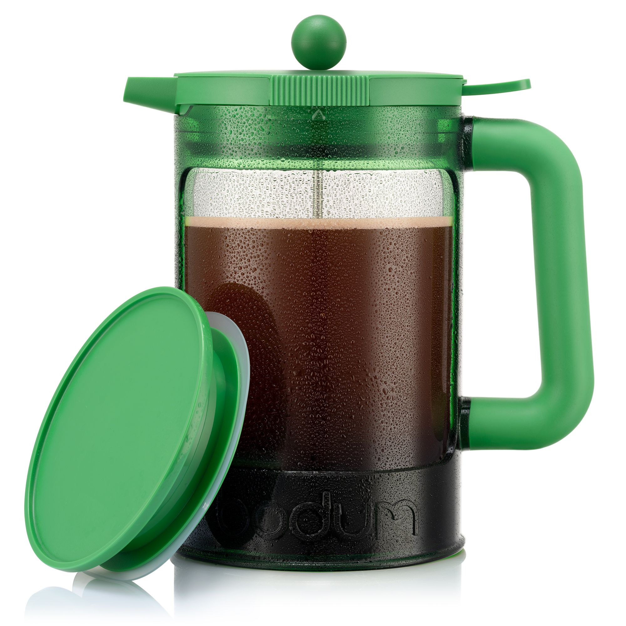 BODUM® Eiskaffeebereiter für 1.2L mit 2 PAVINA Gläsern je 0,4L und Eiswürfelbereiter