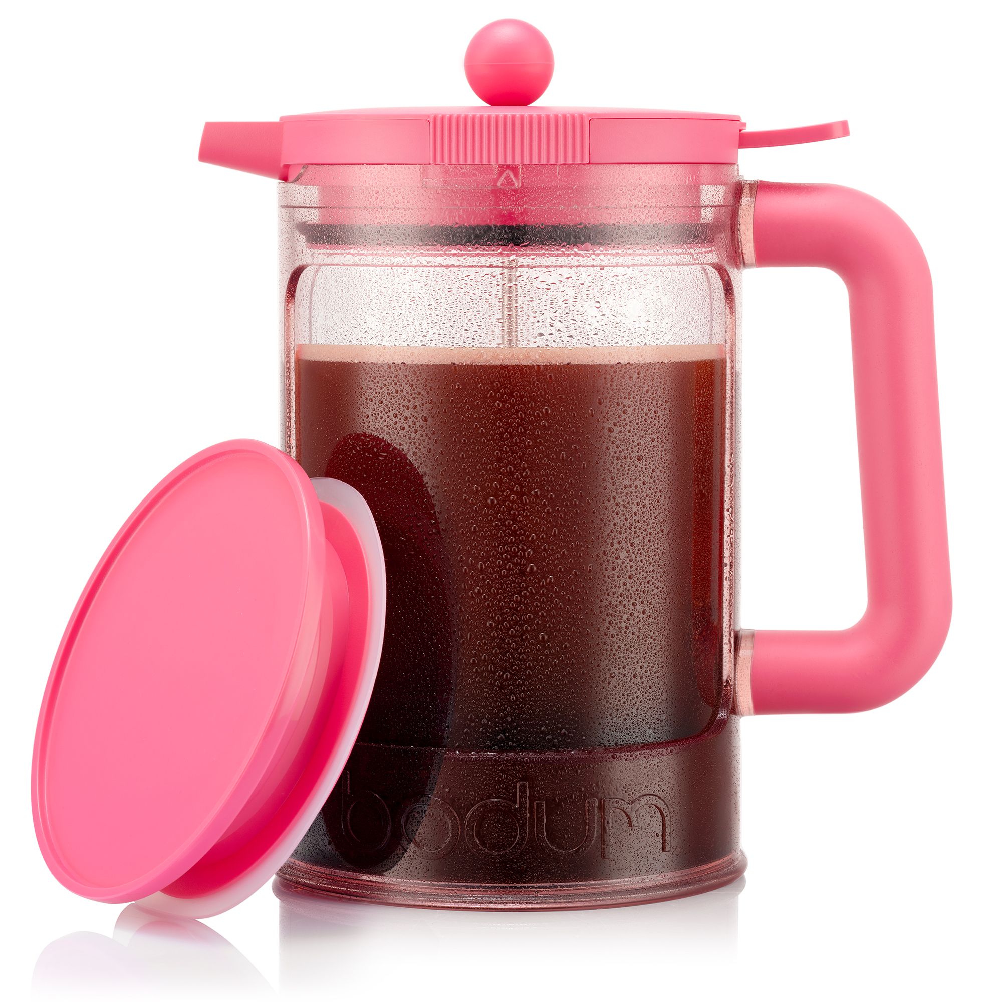 BODUM® Eiskaffeebereiter für 1.2L mit 2 PAVINA Gläsern je 0,4L und Eiswürfelbereiter