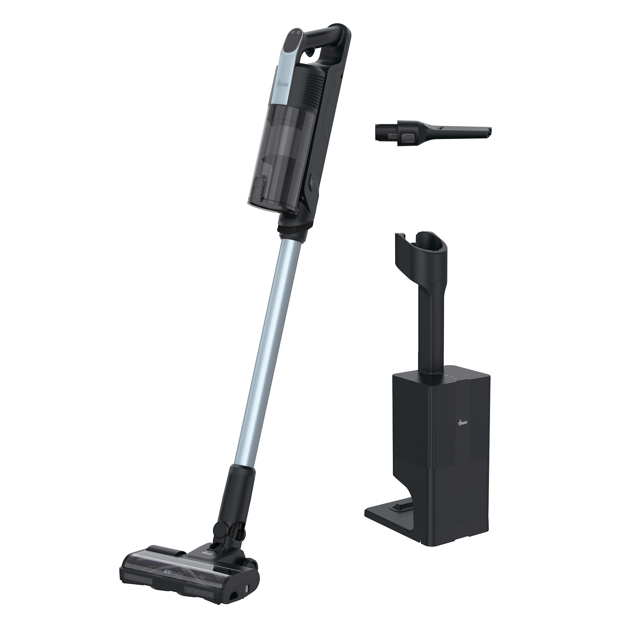 HOOVER Akku-Staubsauger HF3 PRO Absaug- u.Ladestation inkl. Zubehör