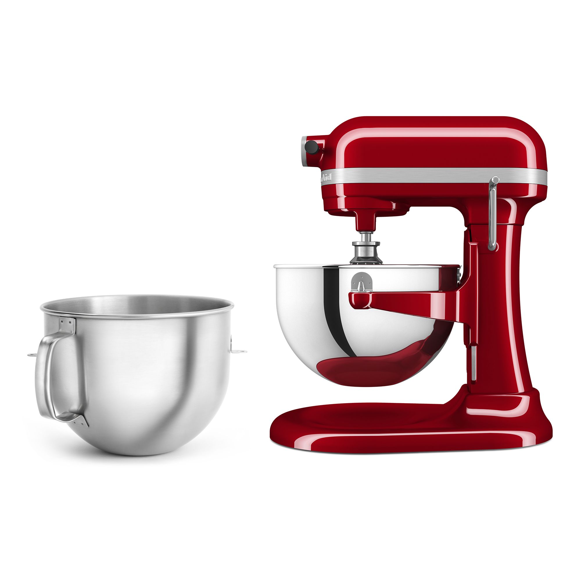 KITCHENAID® 5KSM55SXX Heavy Duty Küchenmaschine Bowl-Lift, 5,2L inkl. 6,6L Schüssel