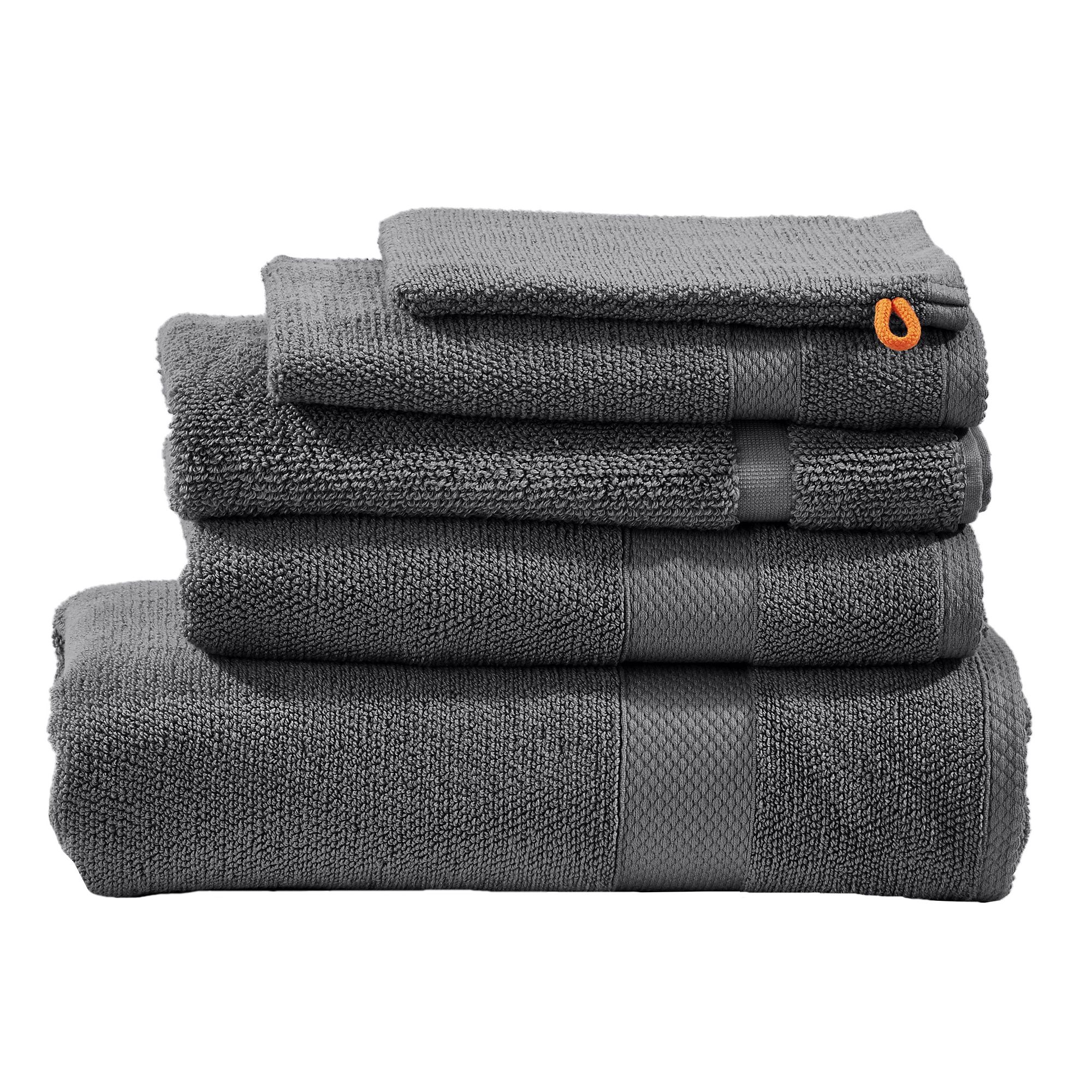 done.® Frottier-Set DELUXE uni 100% Baumwolle inkl.Badvorleger,5tlg