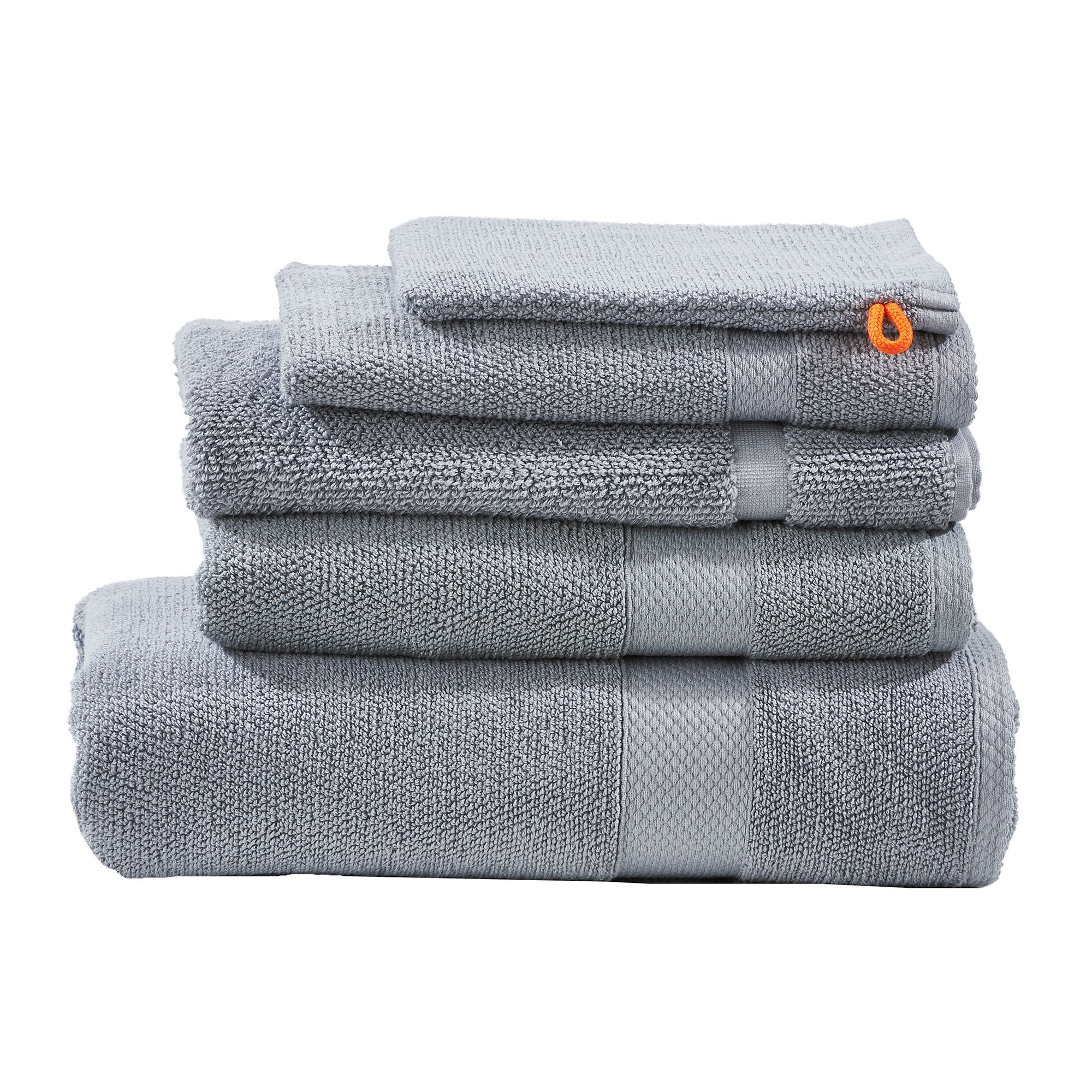 done.® Frottier-Set DELUXE uni 100% Baumwolle inkl.Badvorleger,5tlg