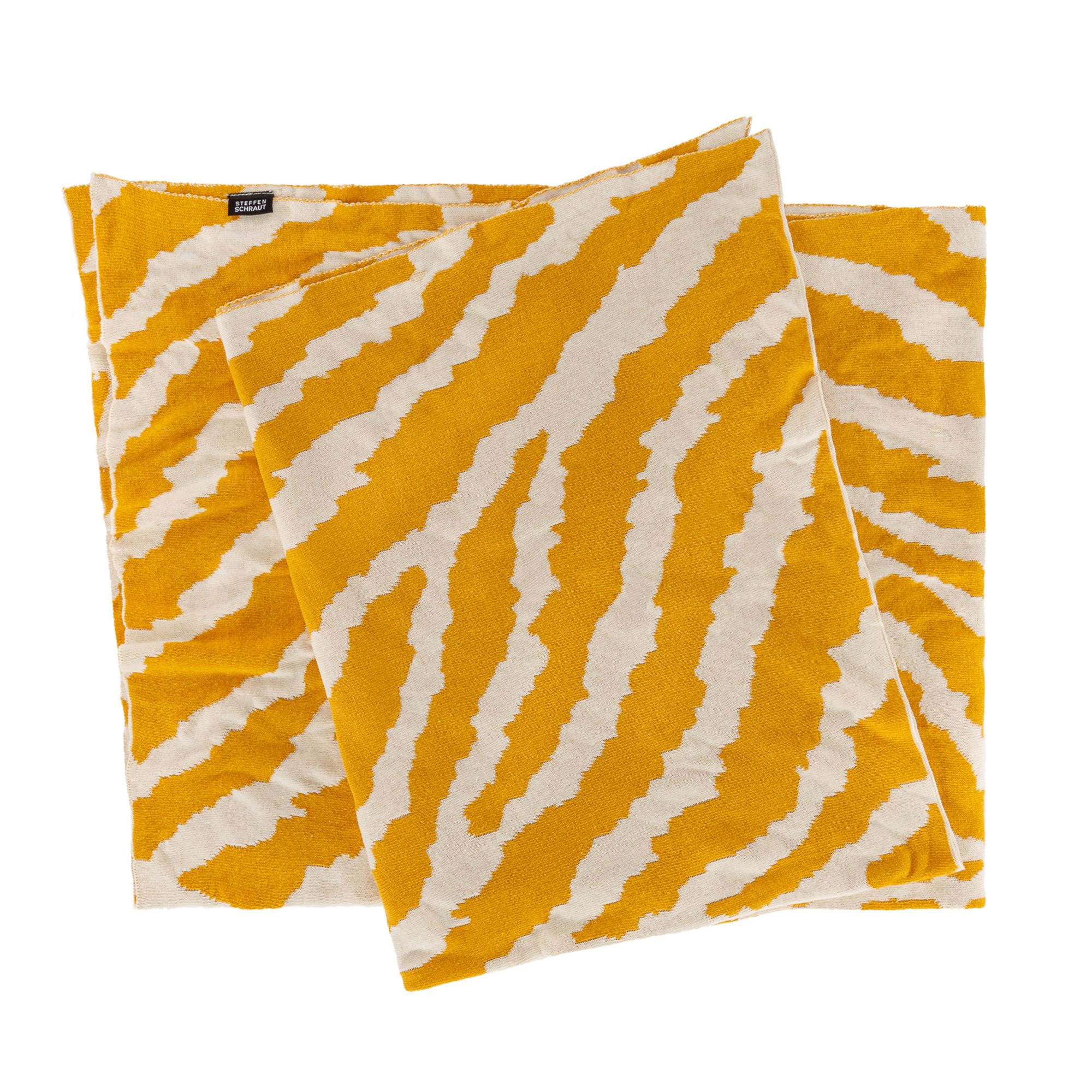 STEFFEN SCHRAUT Plaid Zebra-Motiv 100% Baumwolle waschbar, 130x170cm